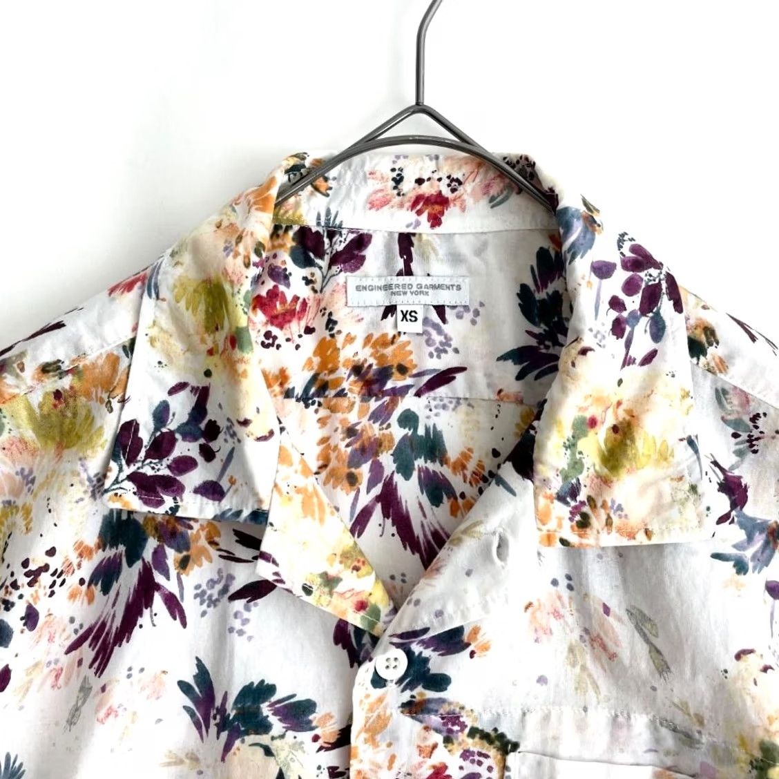 Engineered Garments Engineered Garments Shirt XS Multicolor Floral Button-Up Long Sleeve Casual Men Size US XS / EU 42 / 0 - 3 Thumbnail