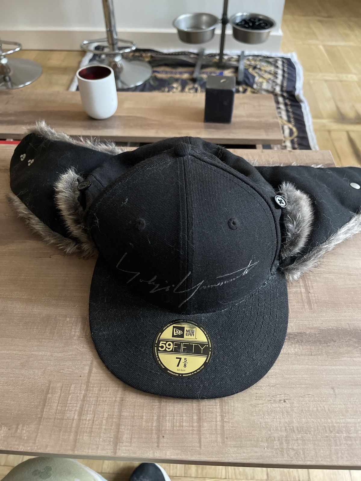 New Era × Yohji Yamamoto Hat Yohji Yamamoto + New Era | Grailed