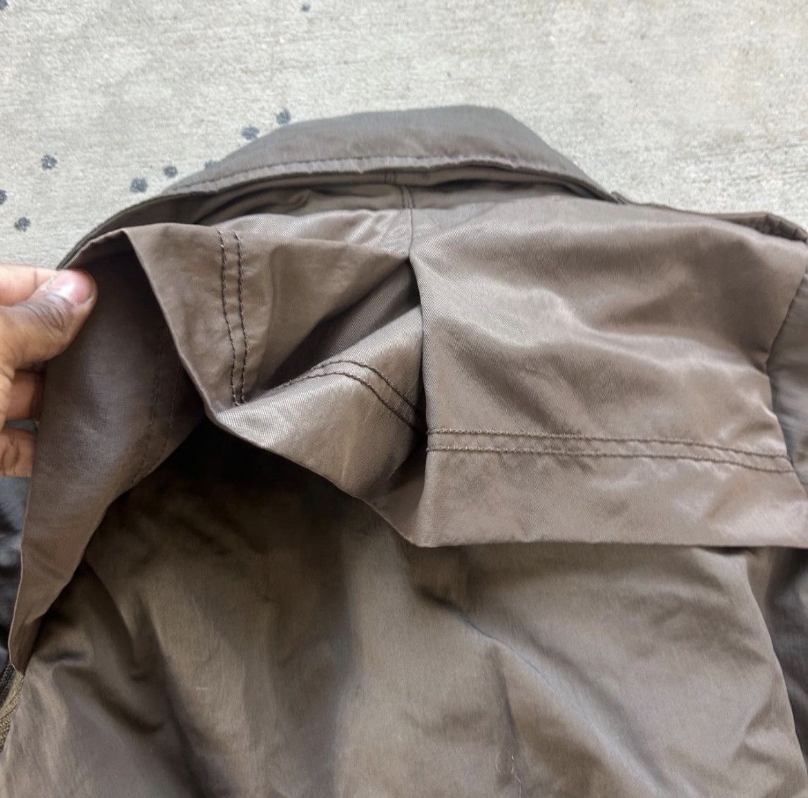 Diesel Diesel Vintage Cropped Double Collar Bomber Moto Jacket Size XS / US 0-2 / IT 36-38 - 5 Thumbnail