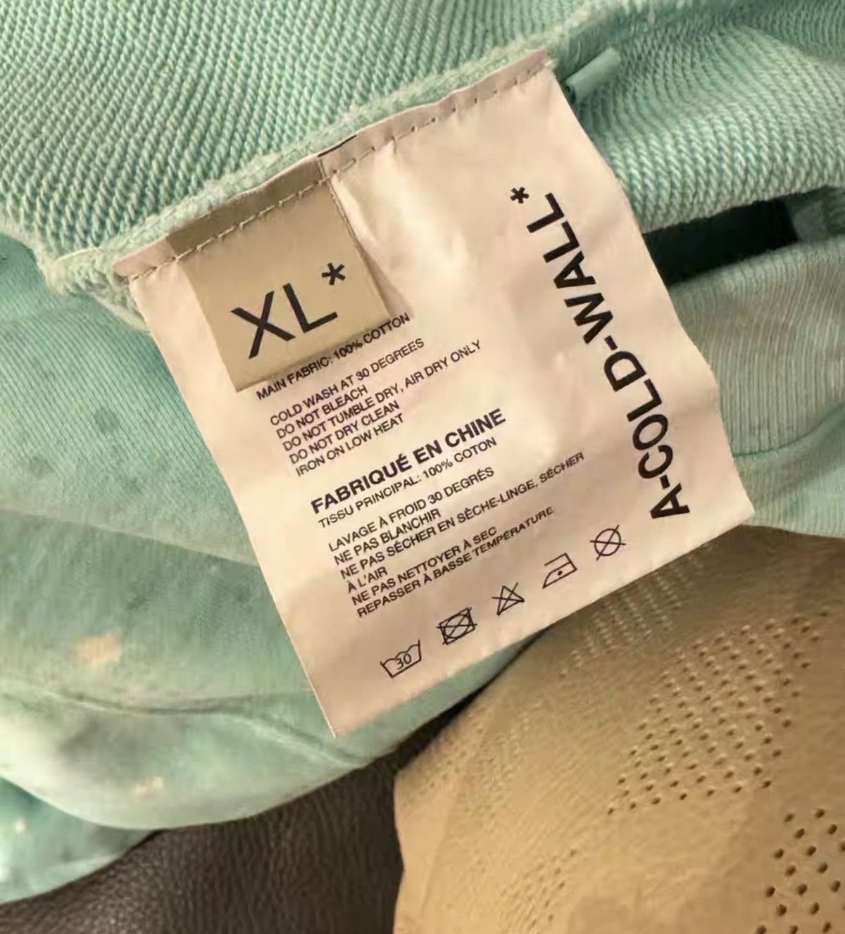 A-COLD-WALL* acw x daniel arsham hoodie Size US XL / EU 56 / 4 - 4 Thumbnail
