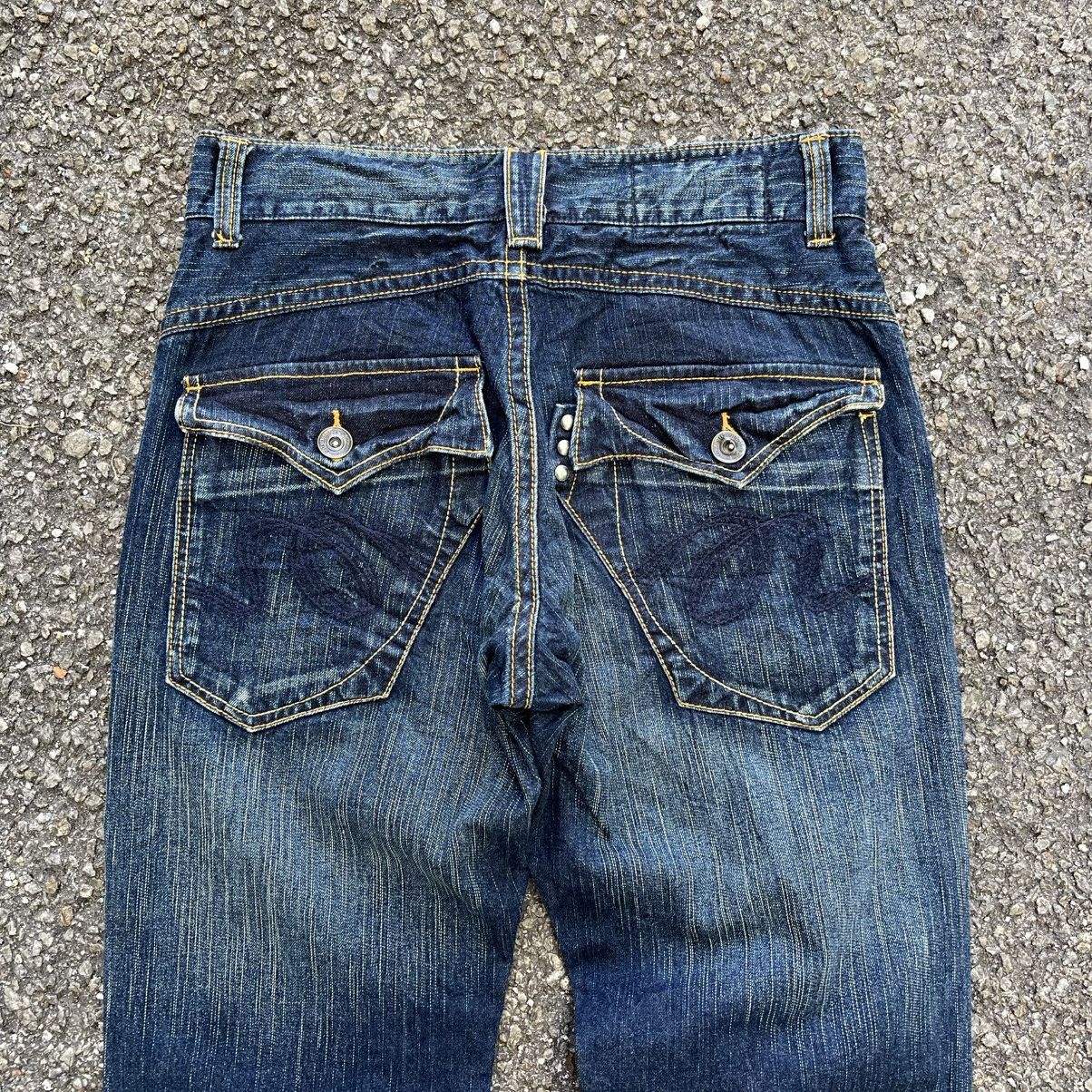Hysteric Glamour Japanese Rush Hour Bushpants Multipockets Jeans Faded Denim Size US 30 / EU 46 - 12 Thumbnail