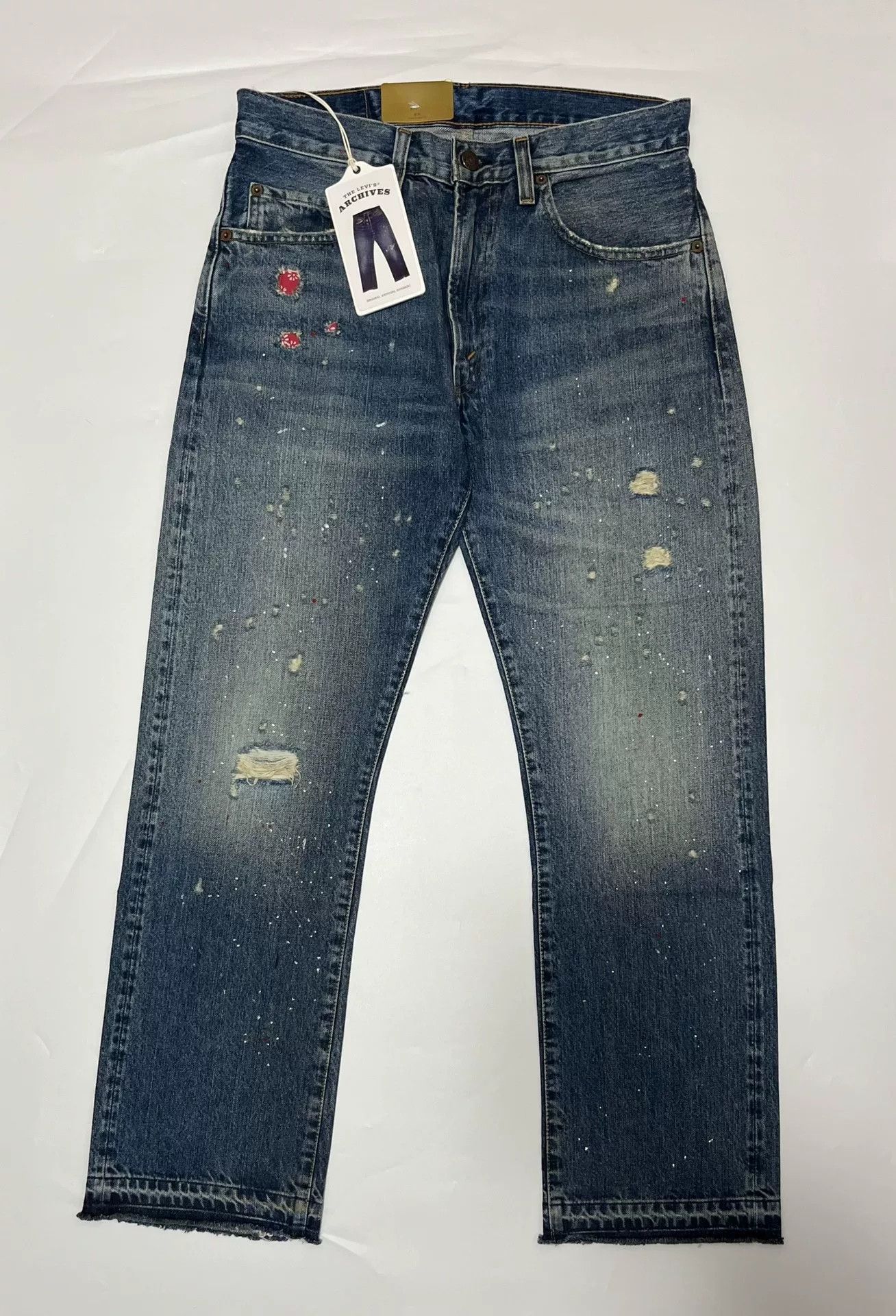 Levi's vintage distressed denim jeans by levi's Size US 31 - 1 Thumbnail