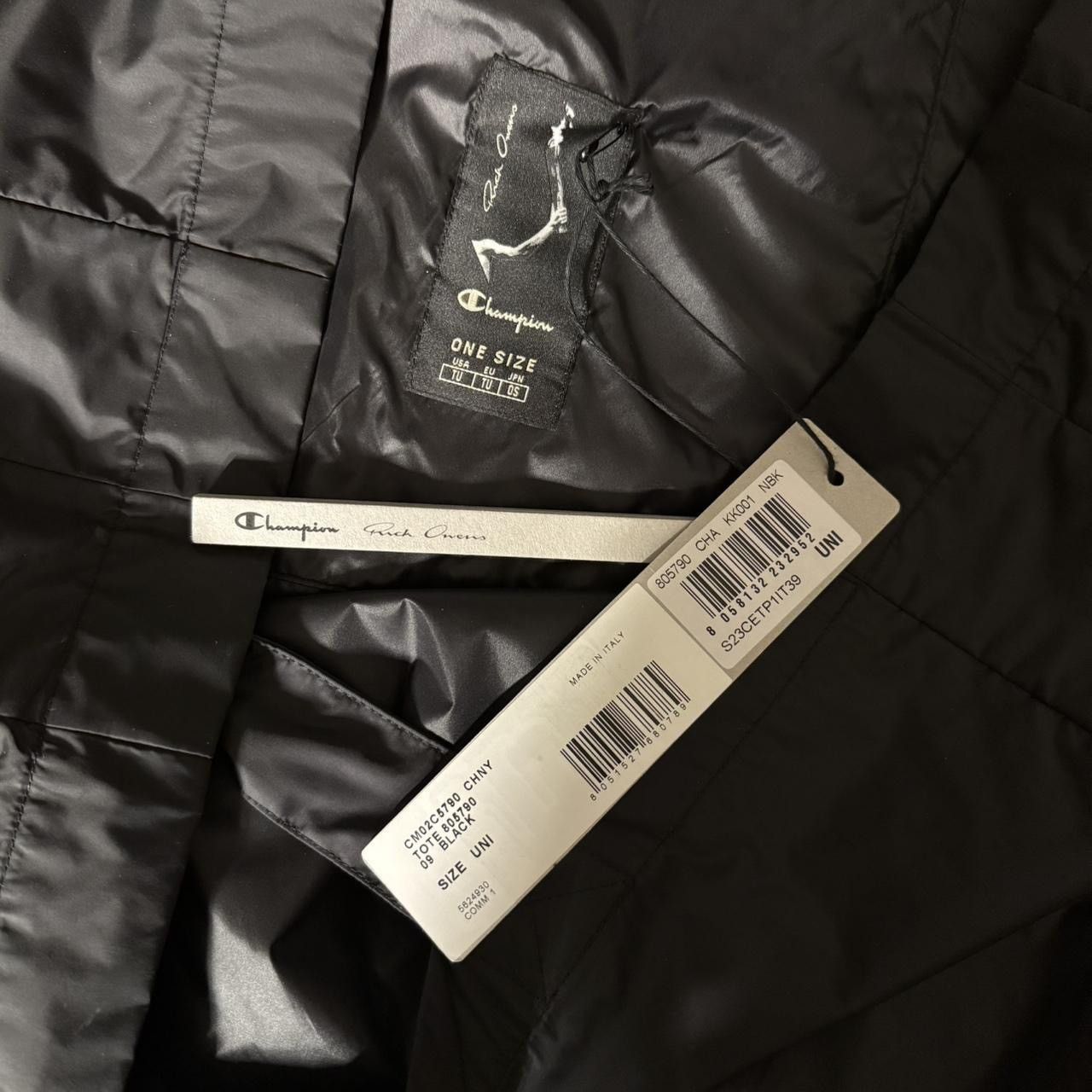 Champion × Rick Owens Rick Owens x Champion Tote Bag Size ONE SIZE - 3 Thumbnail