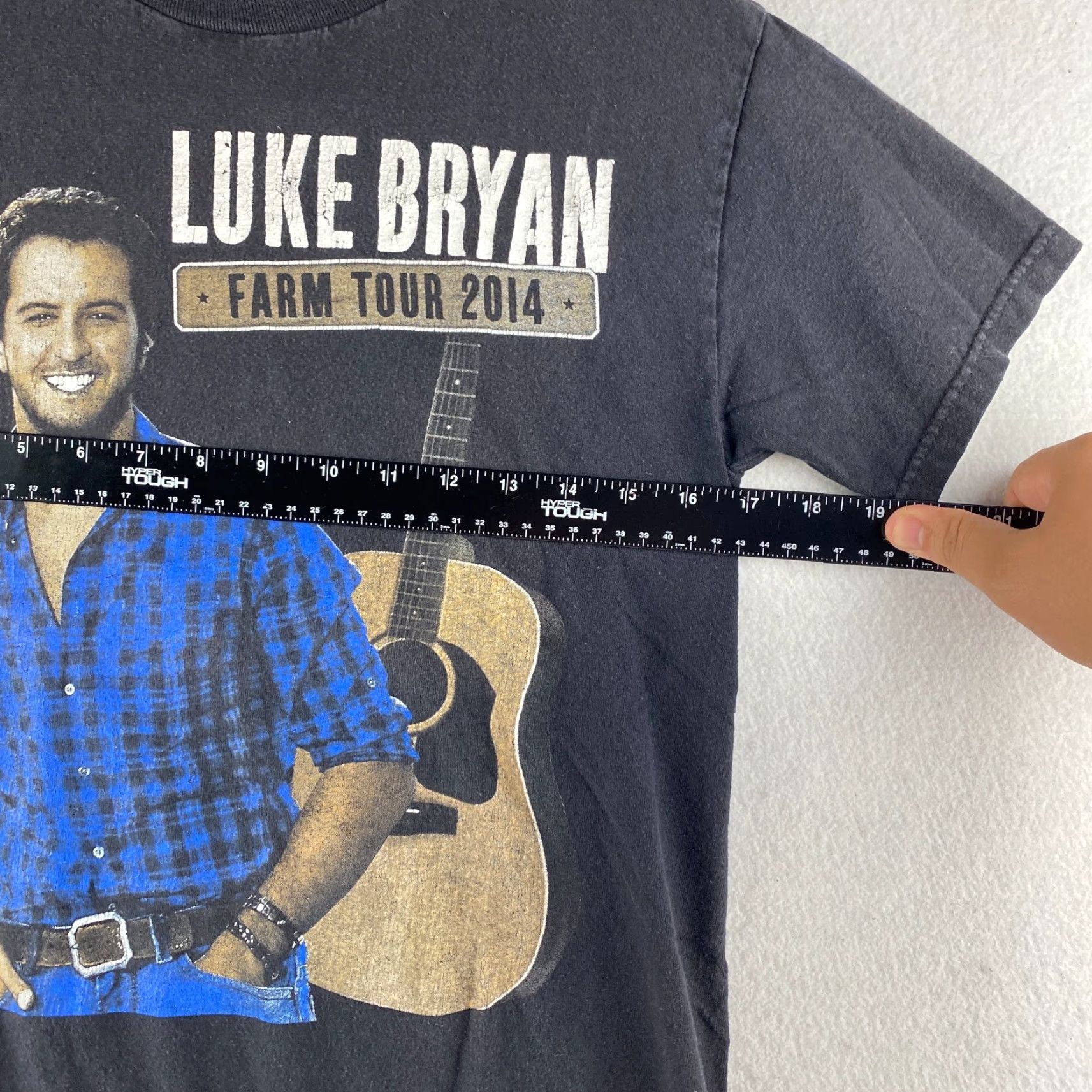 Doublet Luke Bryan Farm Tour Shirt Mens Small S Black 2014 Double-Sided Graphic T-Shirt Size US S / EU 44-46 / 1 - 6 Thumbnail