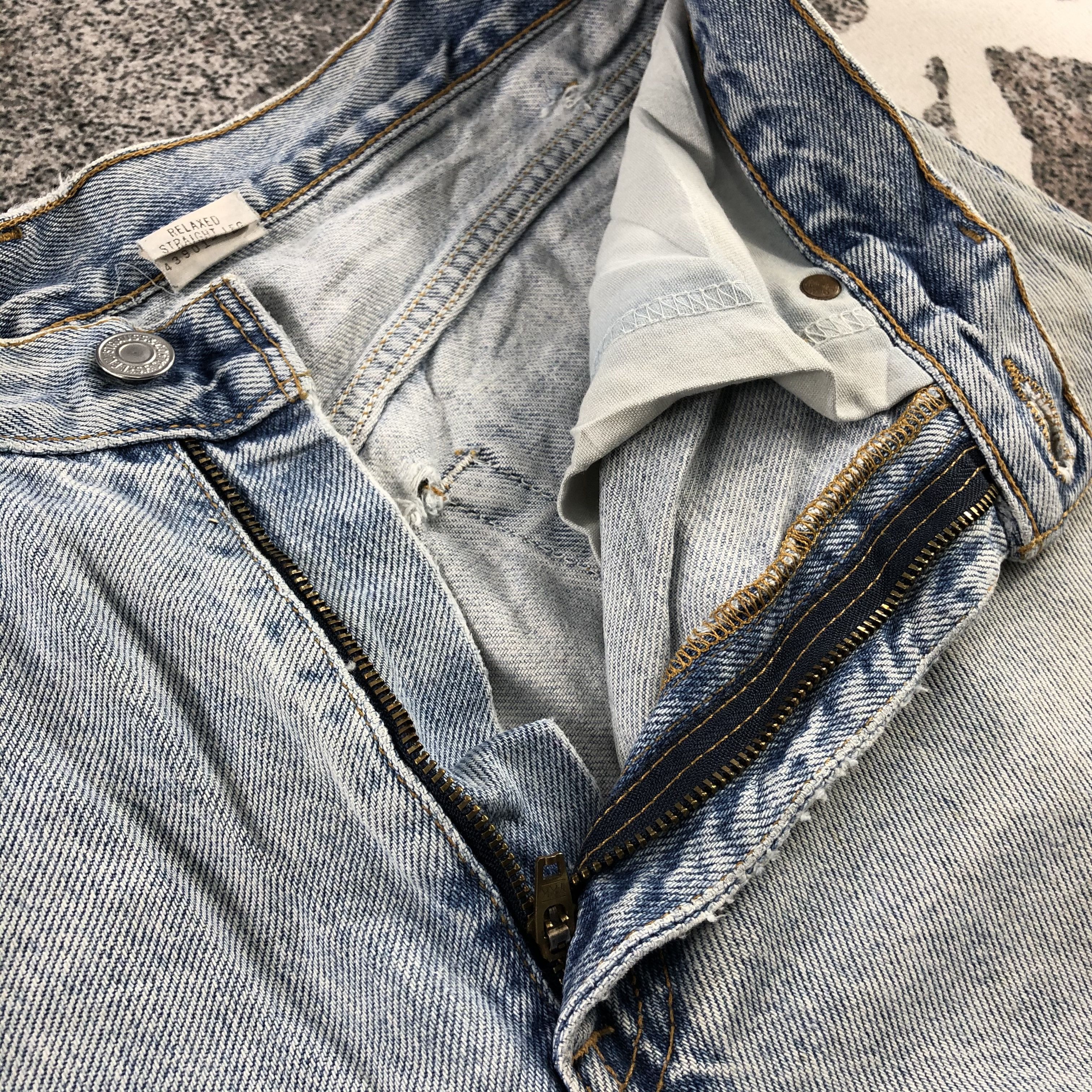 Levi's Vintage Levi's 901 Jeans Dirty Wash Denim KJ1061 Size US 32 / EU 48 - 16 Thumbnail