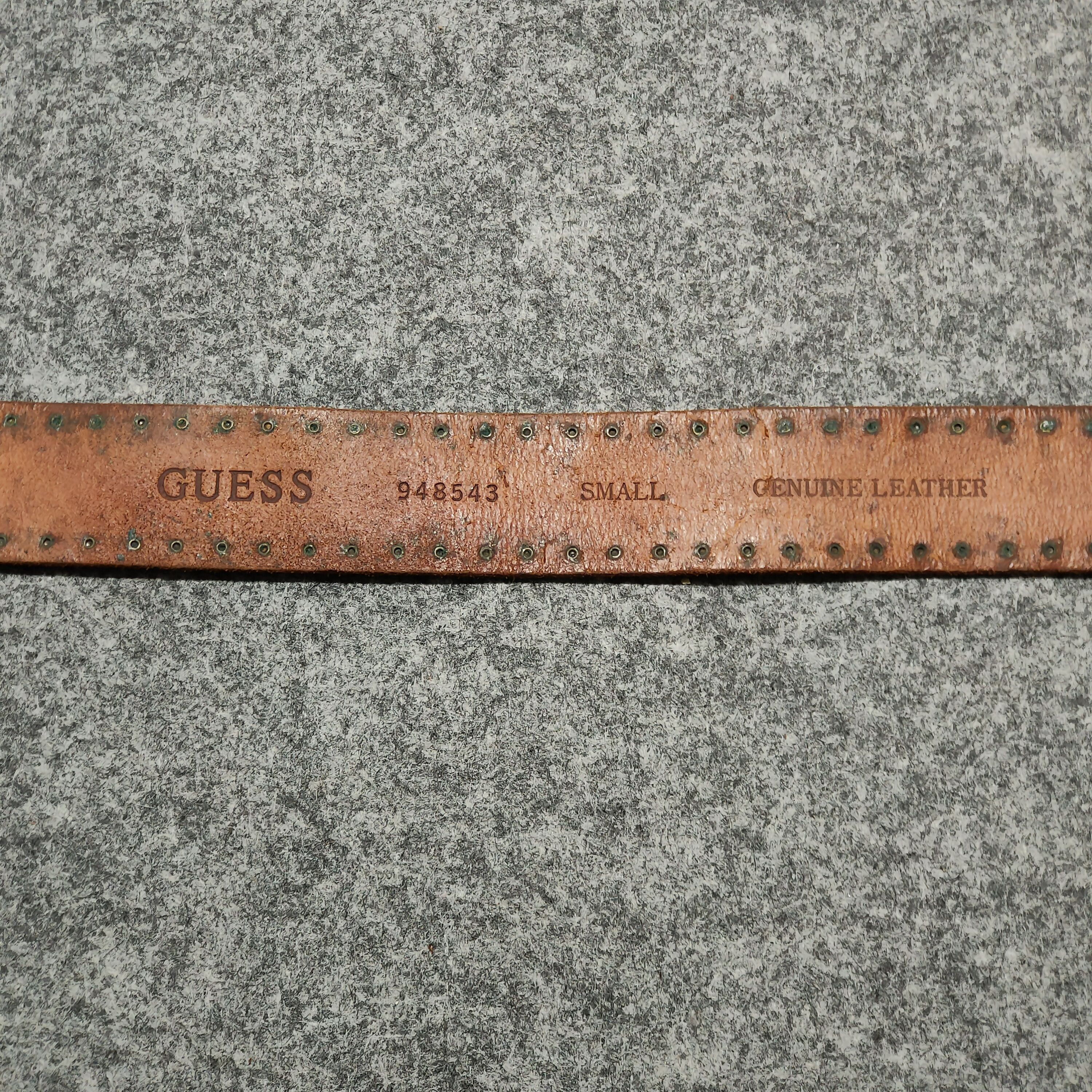 Guess 🔥Vintage GUESS Genuine Leather Belt Size ONE SIZE - 4 Thumbnail