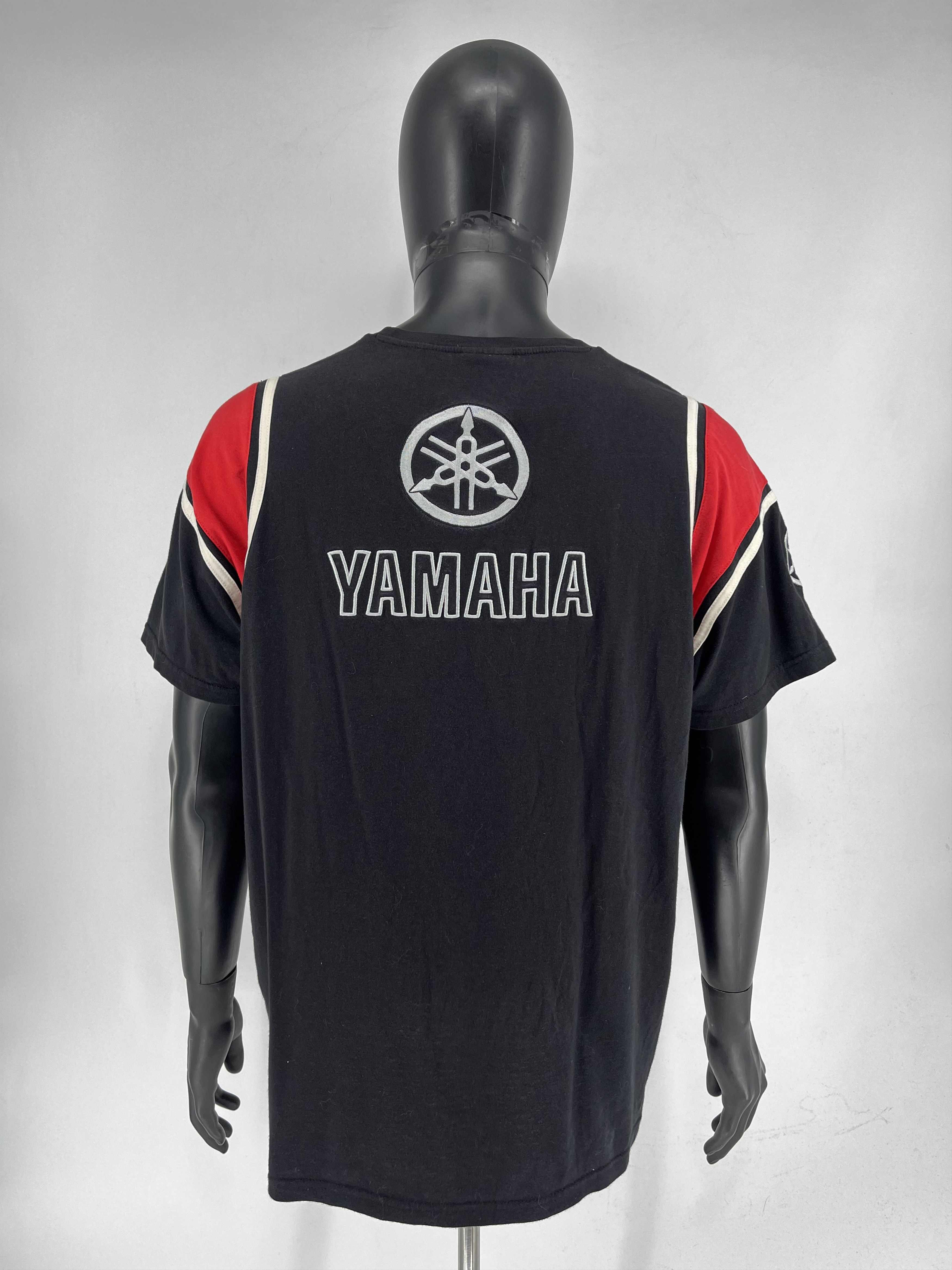 Vintage × Yamaha Vintage Streetwear Y2k Hype Yamaha Tshirt Tech Racing Size US XXL / EU 58 / 5 - 9 Thumbnail