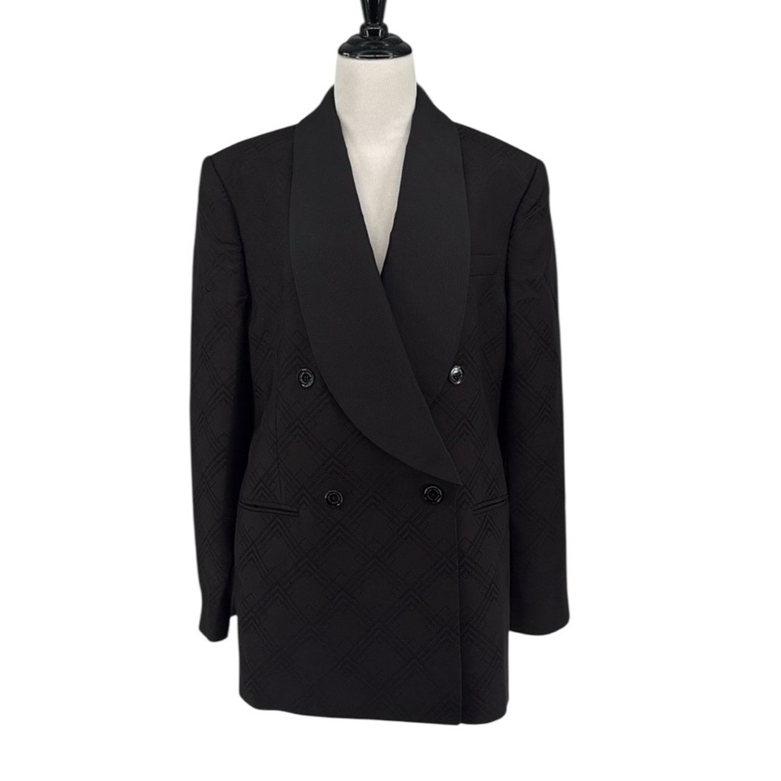 Ralph Lauren Purple Label Ralph Lauren Purple Label Gregory Tuxedo Blazer Jacquard 14 Size XL / US 12-14 / IT 48-50 - 1 Thumbnail