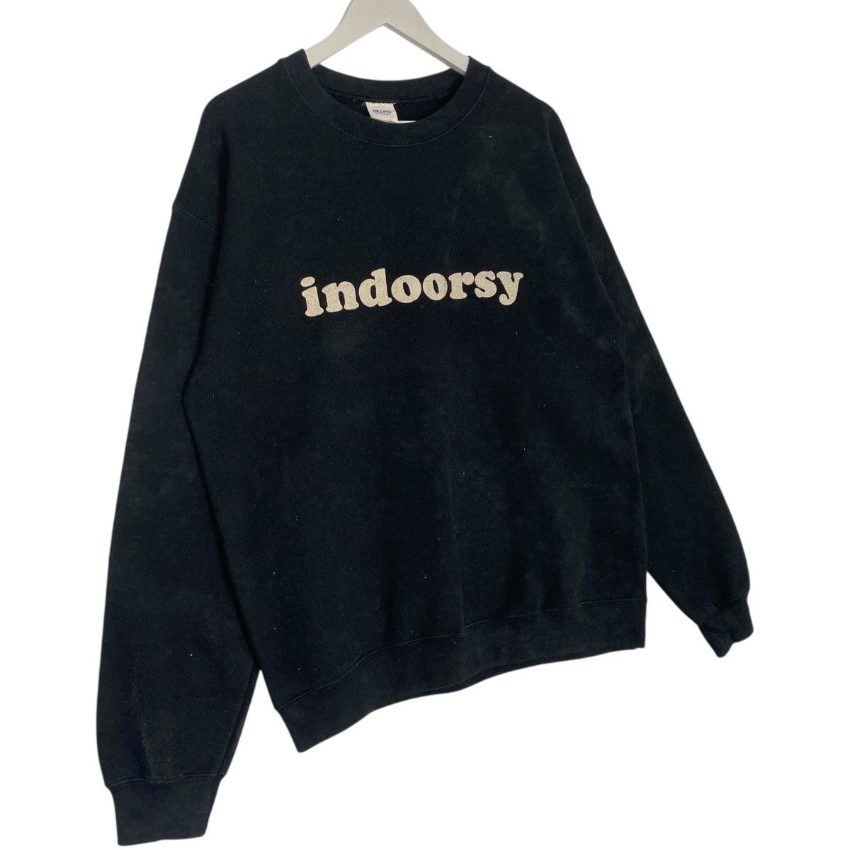Vintage Vintage Indoorsy Gildan Big Logo Crewneck Sweatshirt Black Size US M / EU 48-50 / 2 - 3 Thumbnail