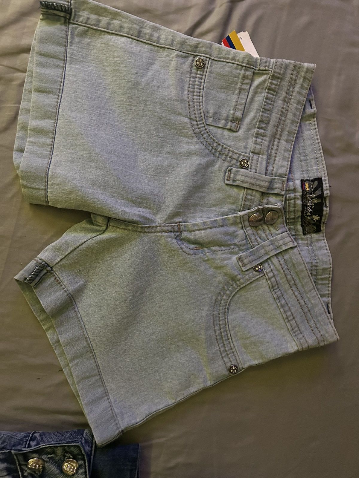 Other TABU Y2K Denim Shorts Bundle (4) + Free Light‑Wash Pair Size 26" / US 2 / IT 38 - 4 Thumbnail