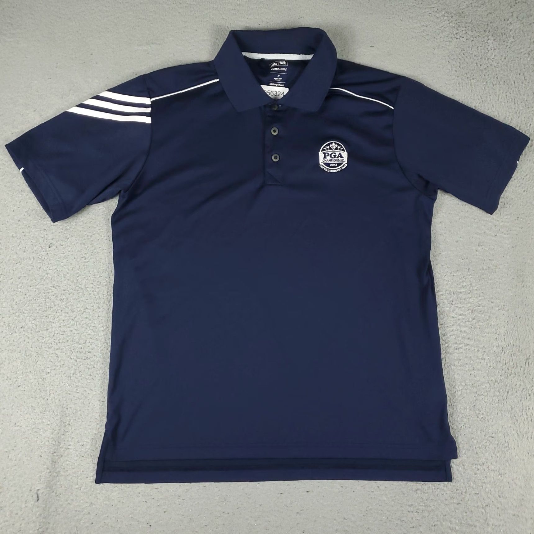 Adidas adidas Polo Shirt Mens Medium Blue Oak Hill Golf Casual Short Sleeve Shirt Size US M / EU 48-50 / 2 - 2 Thumbnail