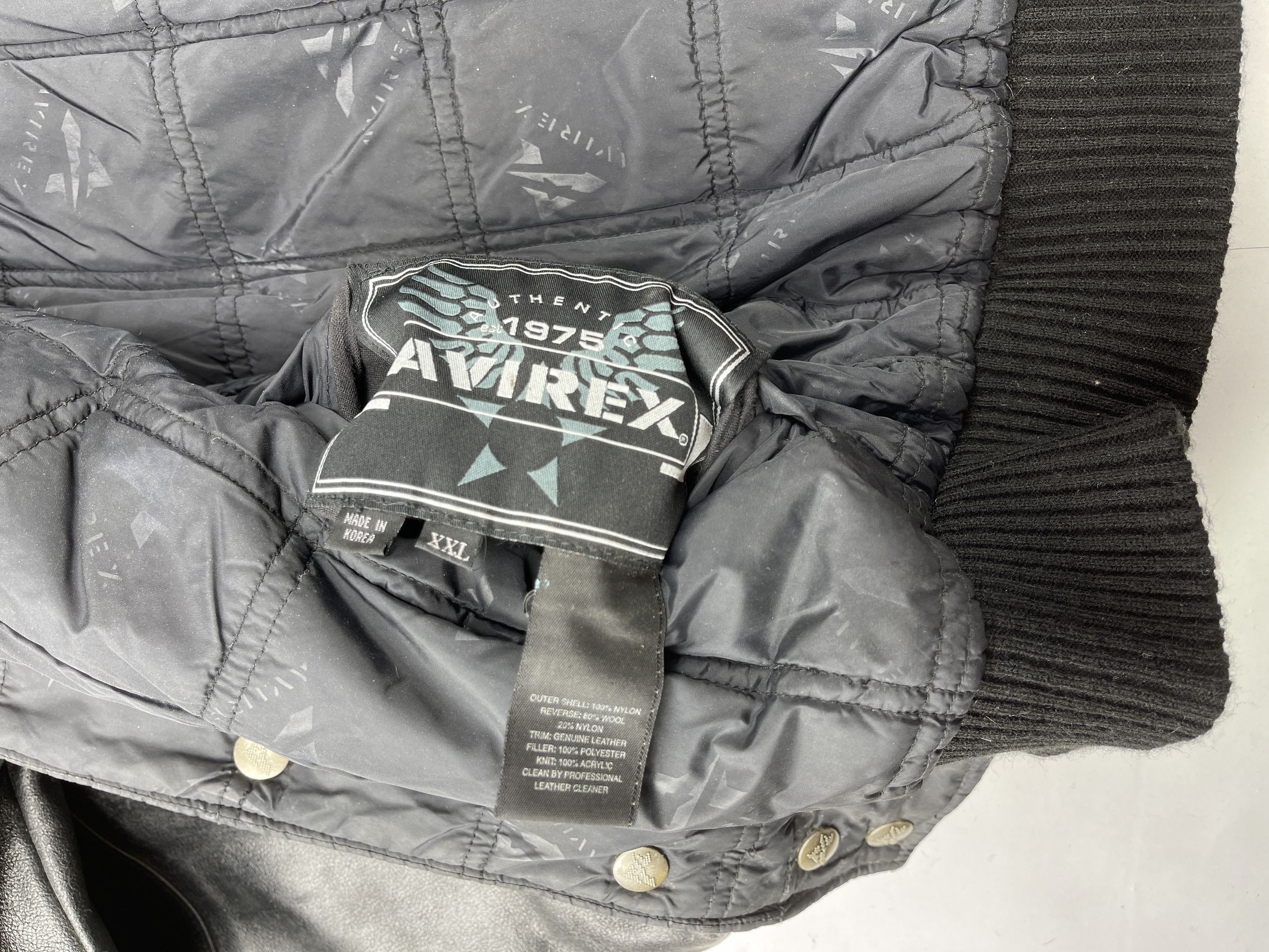Avirex AVIREX jacket, wool vintage 90s hip hop 1990s hip hop XL Size US XL / EU 56 / 4 - 19 Thumbnail