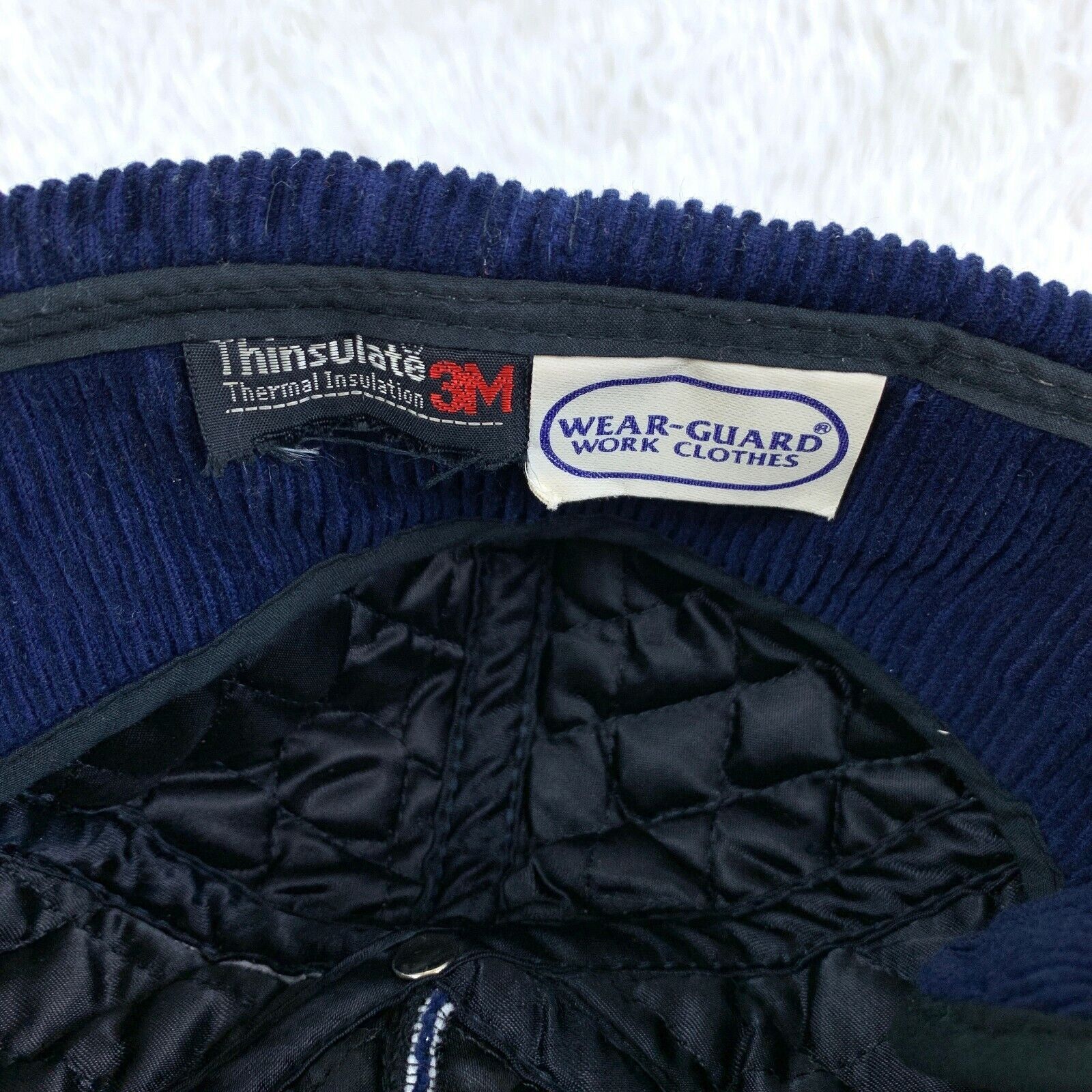 Vintage Wear Guard Work Hat Thinsulate Thermal Insulated VTG S M Size ONE SIZE - 8 Thumbnail