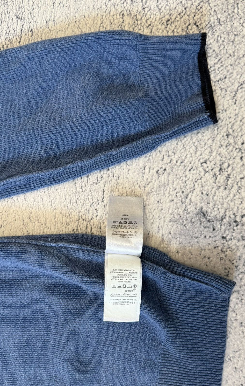 Polo Ralph Lauren Polo Ralph Lauren Sweater 1/4 Zip Knit Pullover Cotton Men M Size US M / EU 48-50 / 2 - 13 Thumbnail