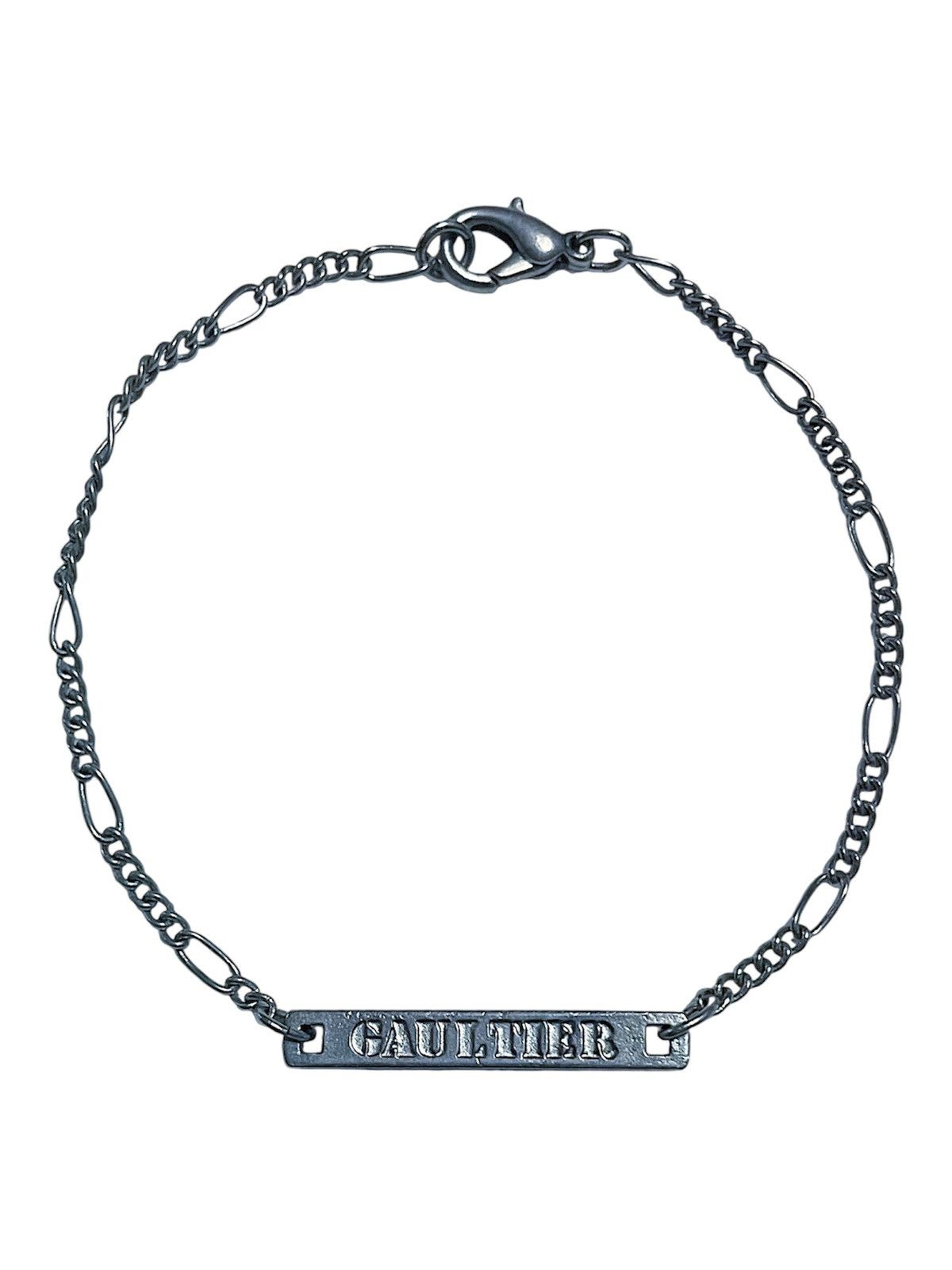 Jean Paul Gaultier 💥SOLD💥 90s Jean Paul Gaultier Reversible Logo Bracelet Size ONE SIZE - 2 Thumbnail