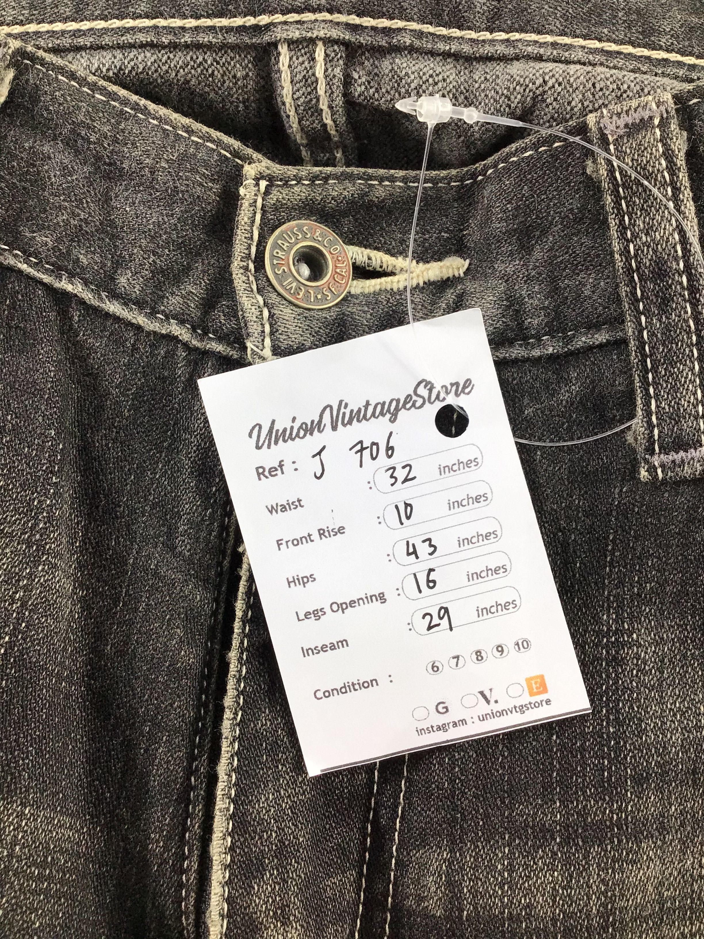 Levi's Vintage Levis 502 Jeans-J706 Size US 32 / EU 48 - 12 Thumbnail