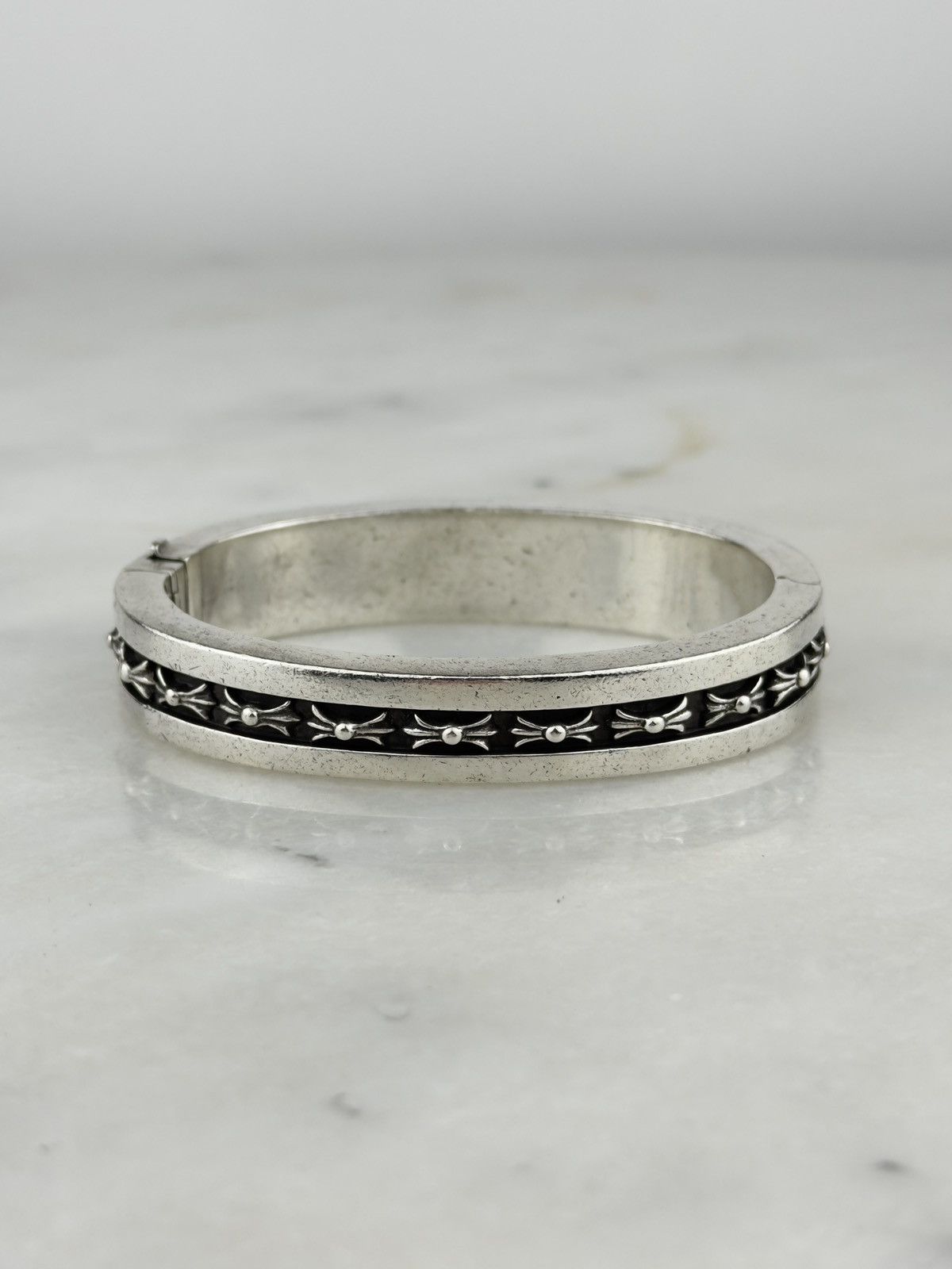 Chrome Hearts CHROME HEARTS NARROW V CH PLUS BRACELET Size ONE SIZE - 4 Thumbnail