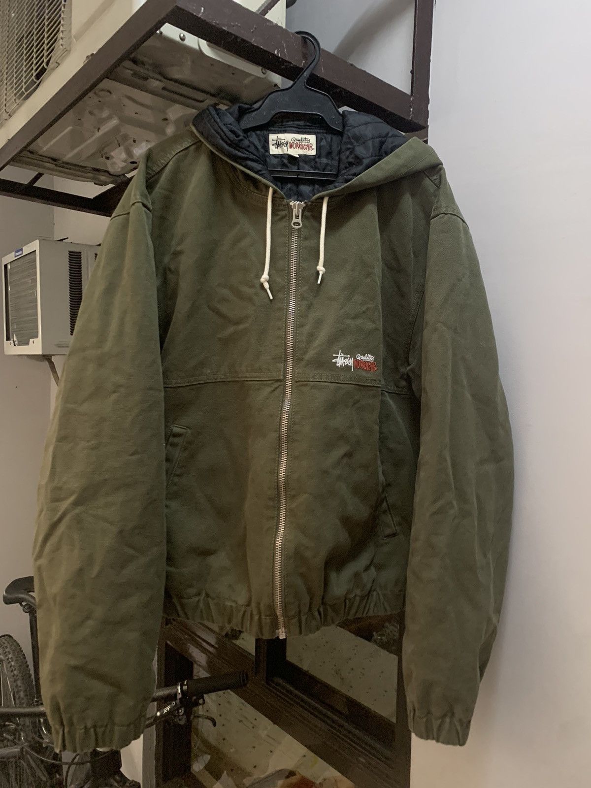 Stussy Stussy canvas insulated work jacket Size US XL / EU 56 / 4 - 8 Thumbnail