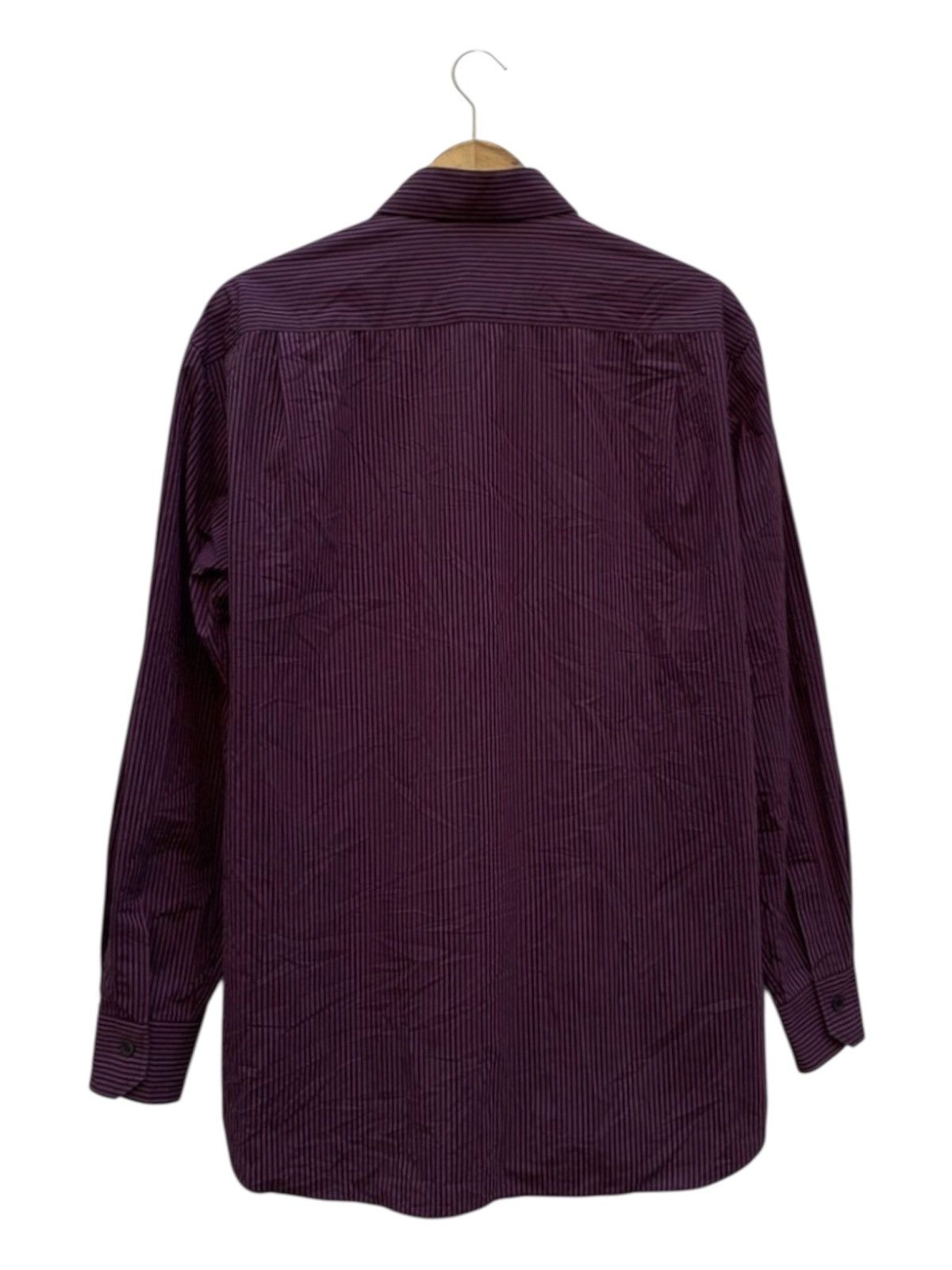 Givenchy Vintage Givenchy Men striped button up shirt Size US L / EU 52-54 / 3 - 3 Thumbnail