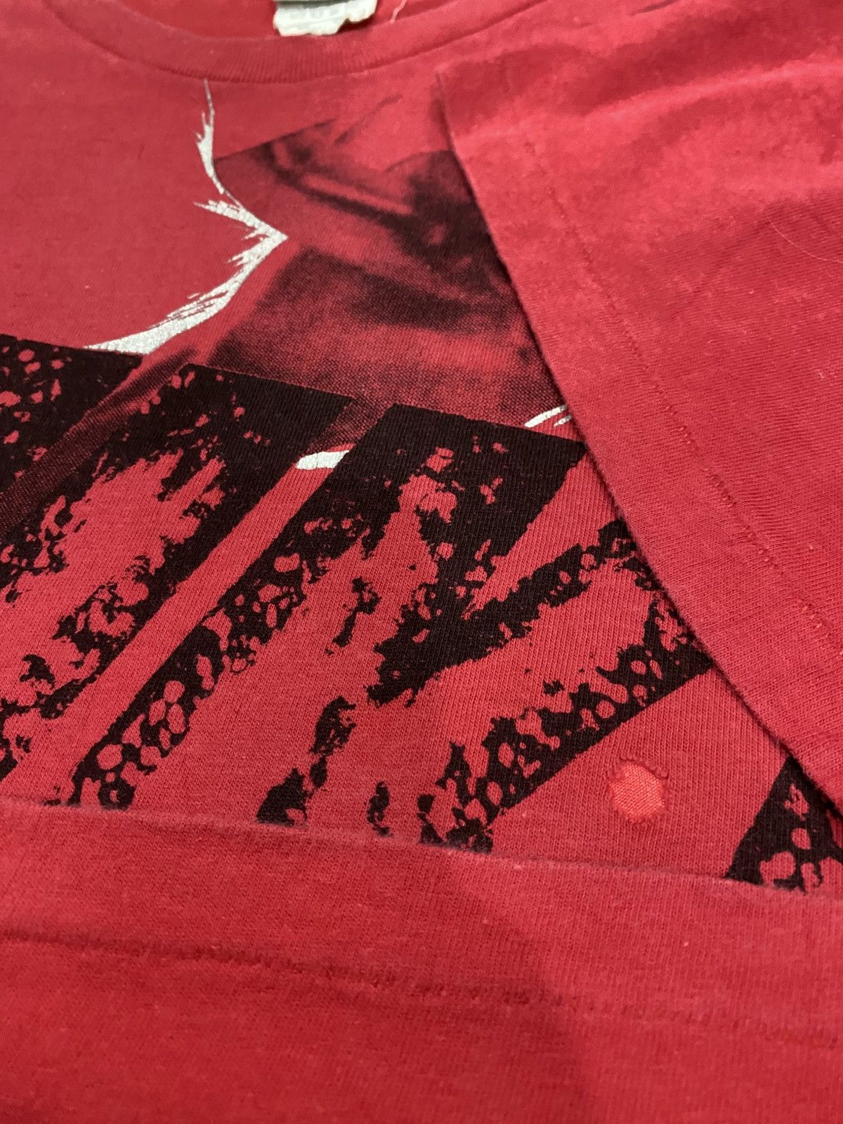 Jordan Brand × Nike × Vintage vtg overprint nike jordan shirt Size US XL / EU 56 / 4 - 4 Thumbnail