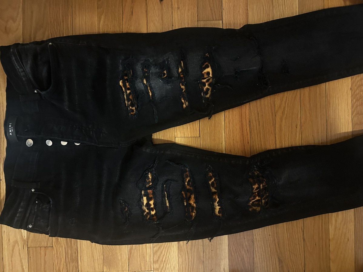 Amiri Amiri Jeans Leopard print Size US 32 / EU 48 - 2 Thumbnail