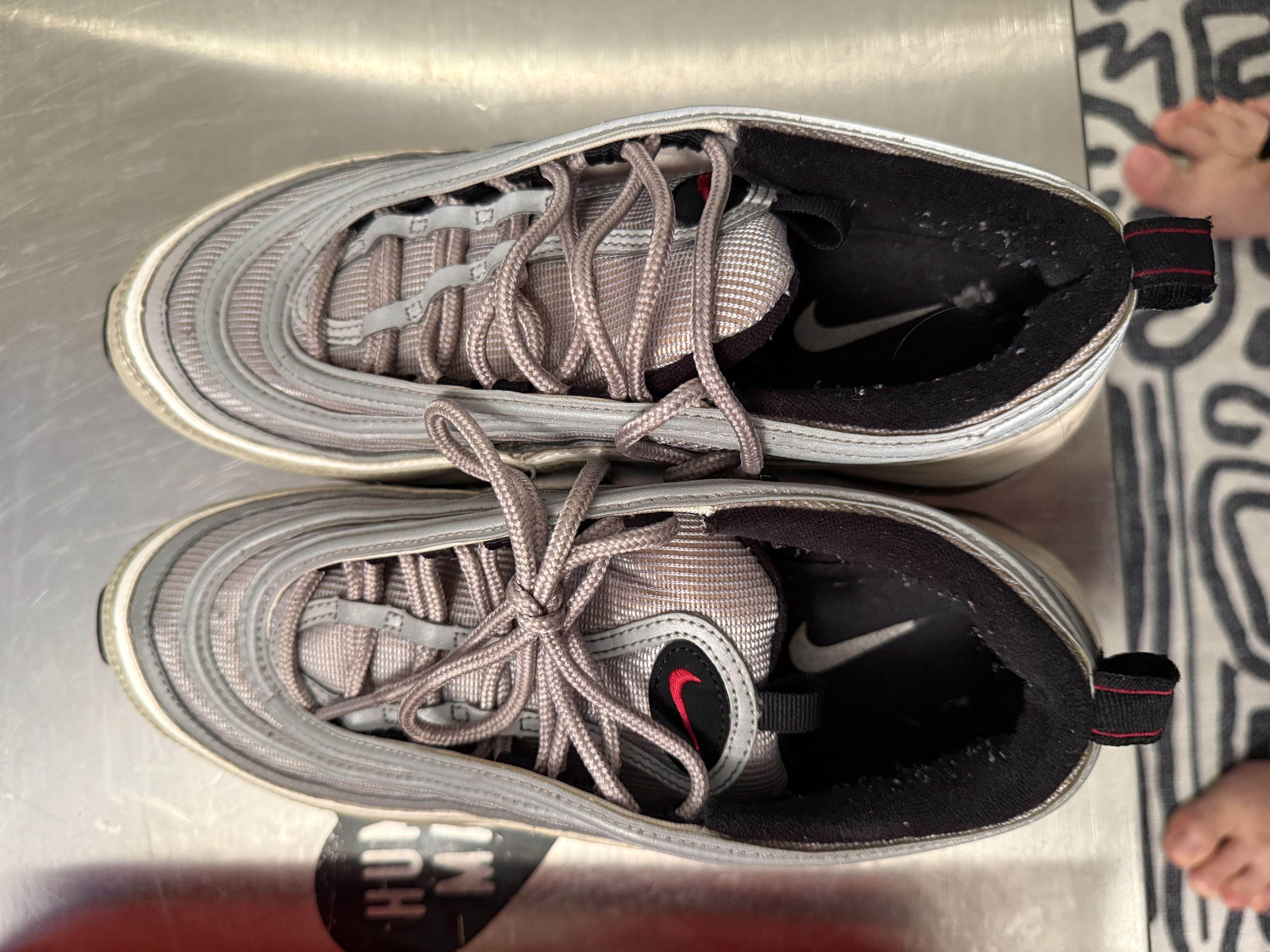 Nike NIKE AIR MAX 97 OG Silver Size US 8 / EU 41 - 5 Thumbnail