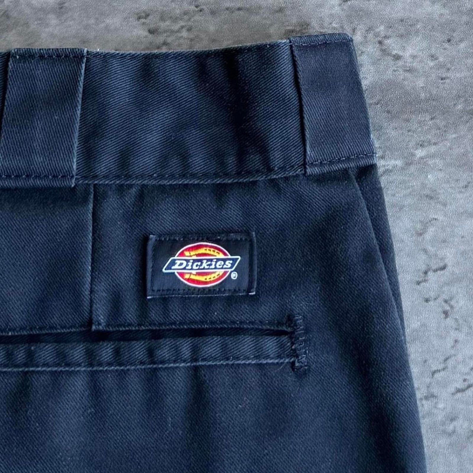 Dickies × Vintage Dickies 874 Navy Blue Essential Chino Casual Pants Size US 31 - 3 Thumbnail