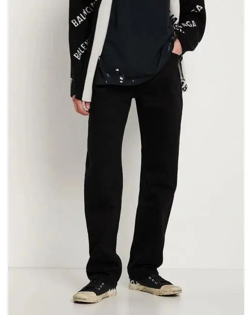Balenciaga o1bcso1str1224 Paris High Top Graffiti Sneakers in Black Size US 10 / EU 43 - 2 Thumbnail