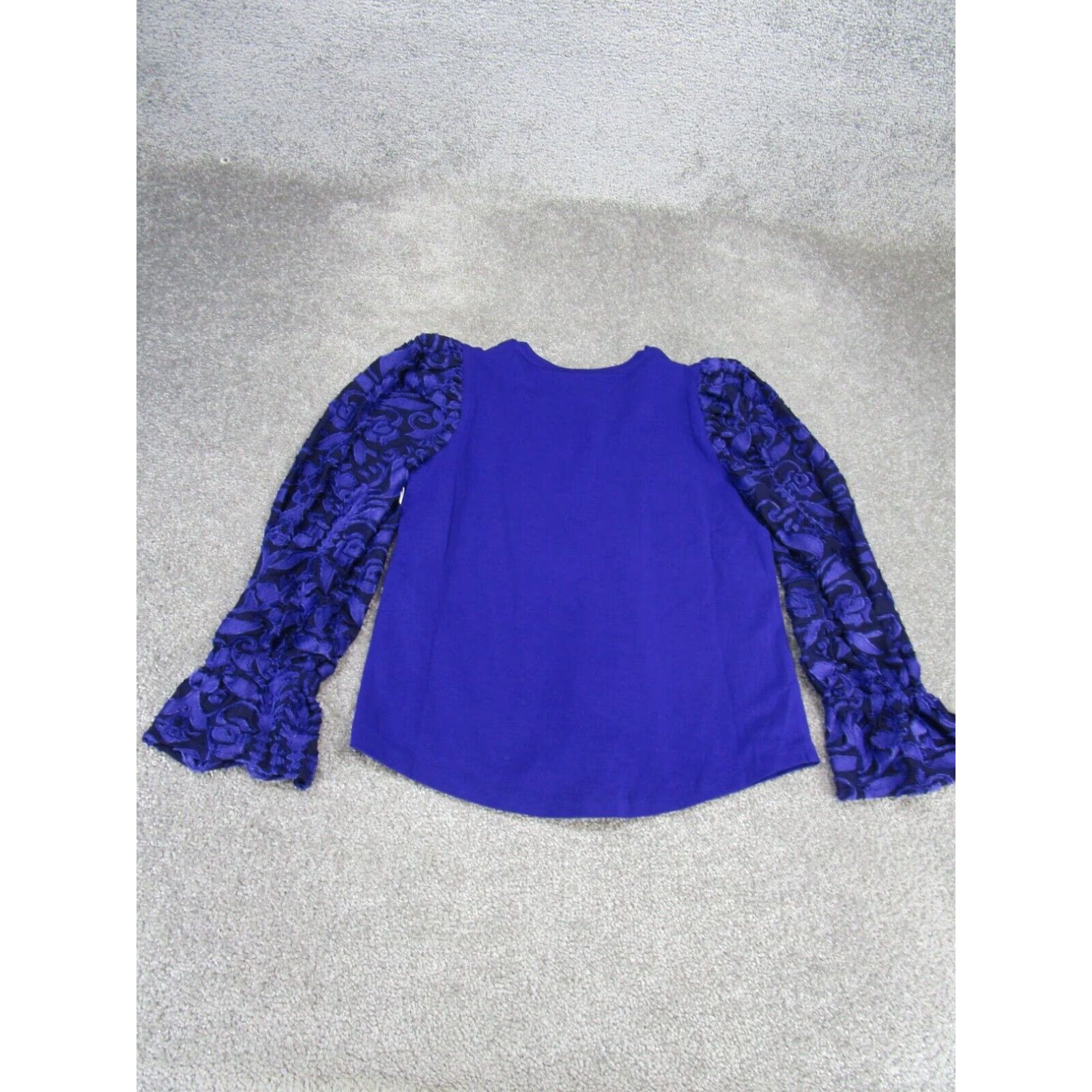 Vintage Womens Long Sleeve Shirt Chico's 00 Extra Large XL Fashion Knit Tee Purple Size XXS / US 00 / IT 34 - 3 Thumbnail