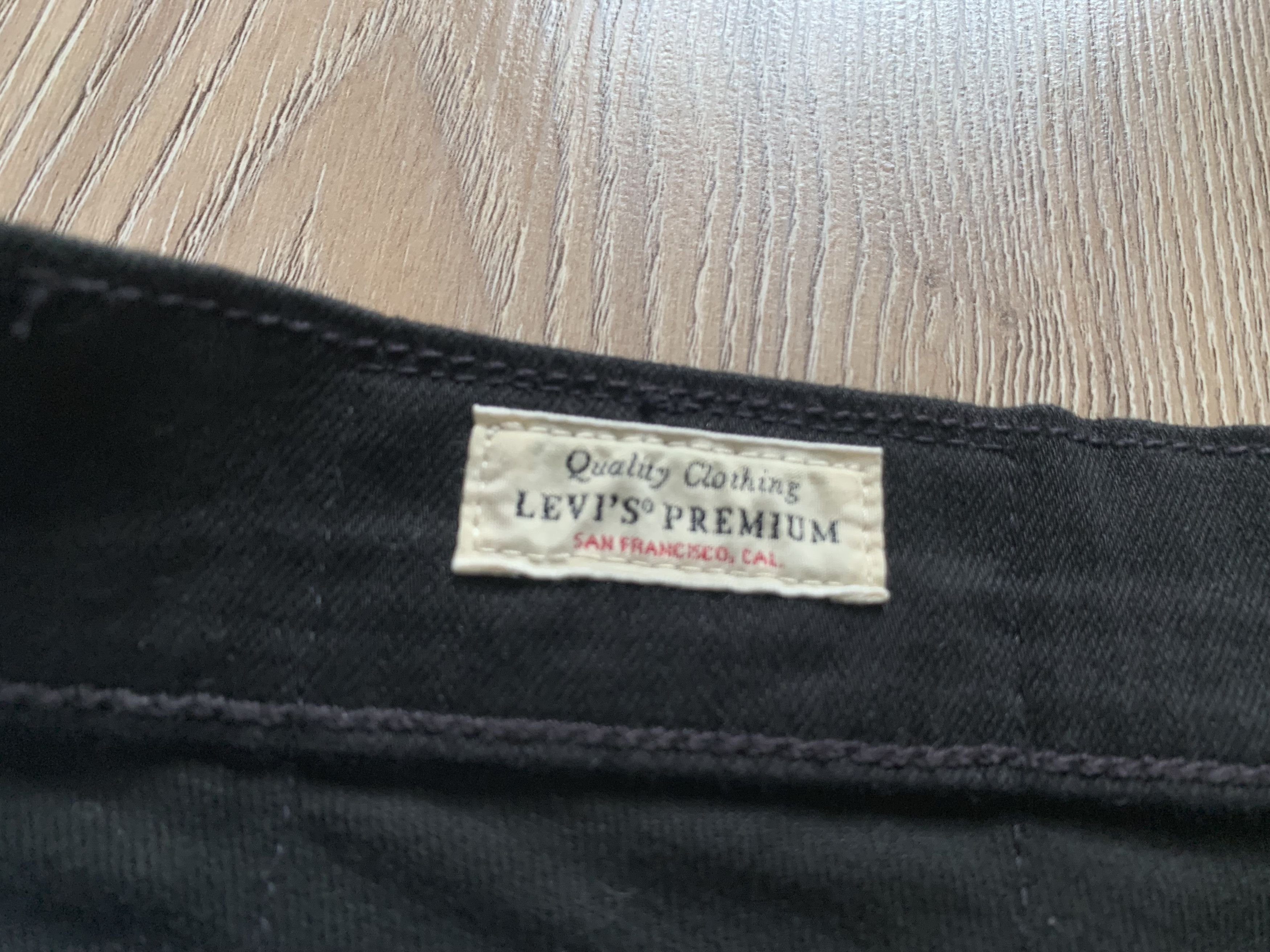Levi's Levi's Premium Black Denim Jeans Size US 32 / EU 48 - 5 Thumbnail