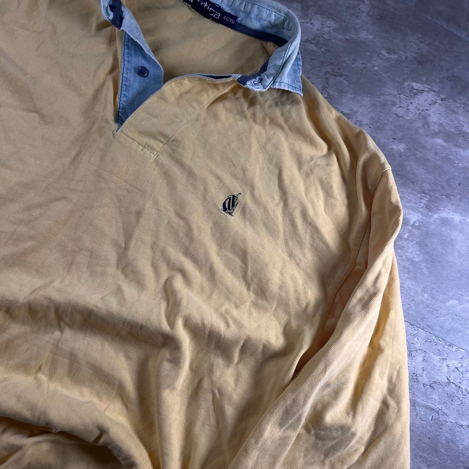 Nautica Vintage polo rugby style long Size US XL / EU 56 / 4 - 2 Thumbnail