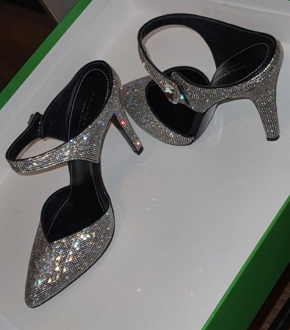 Philosophy di Lorenzo Serafini Philosophy by Lorenzo Serafini crystals all over, 37 It Size US 7 / IT 37 - 7 Thumbnail