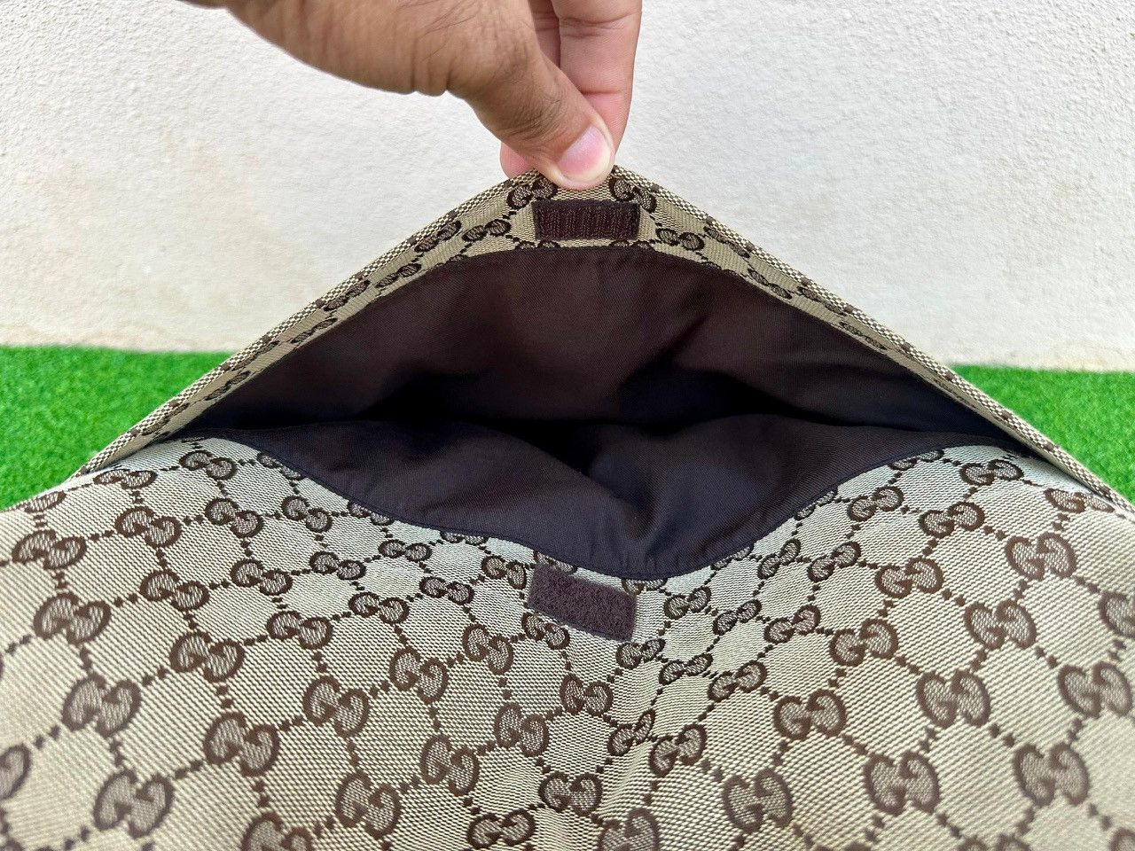Gucci Authentic Gucci GG Monogram Large Flap Messenger Bag Size ONE SIZE - 10 Thumbnail