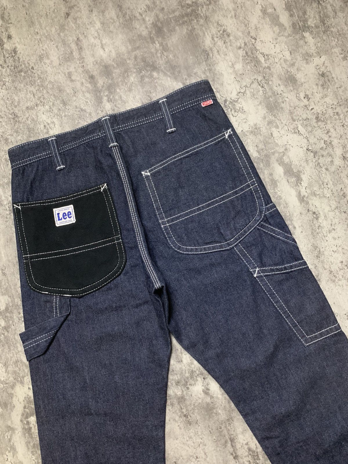 Lee Chums x Lee Painter Deep Indigo Pants Size US 29 - 2 Thumbnail