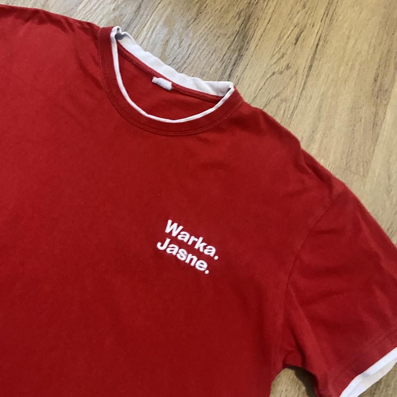 Other Red and white Warka Jasne T-shirt Size US M / EU 48-50 / 2 - 1 Thumbnail