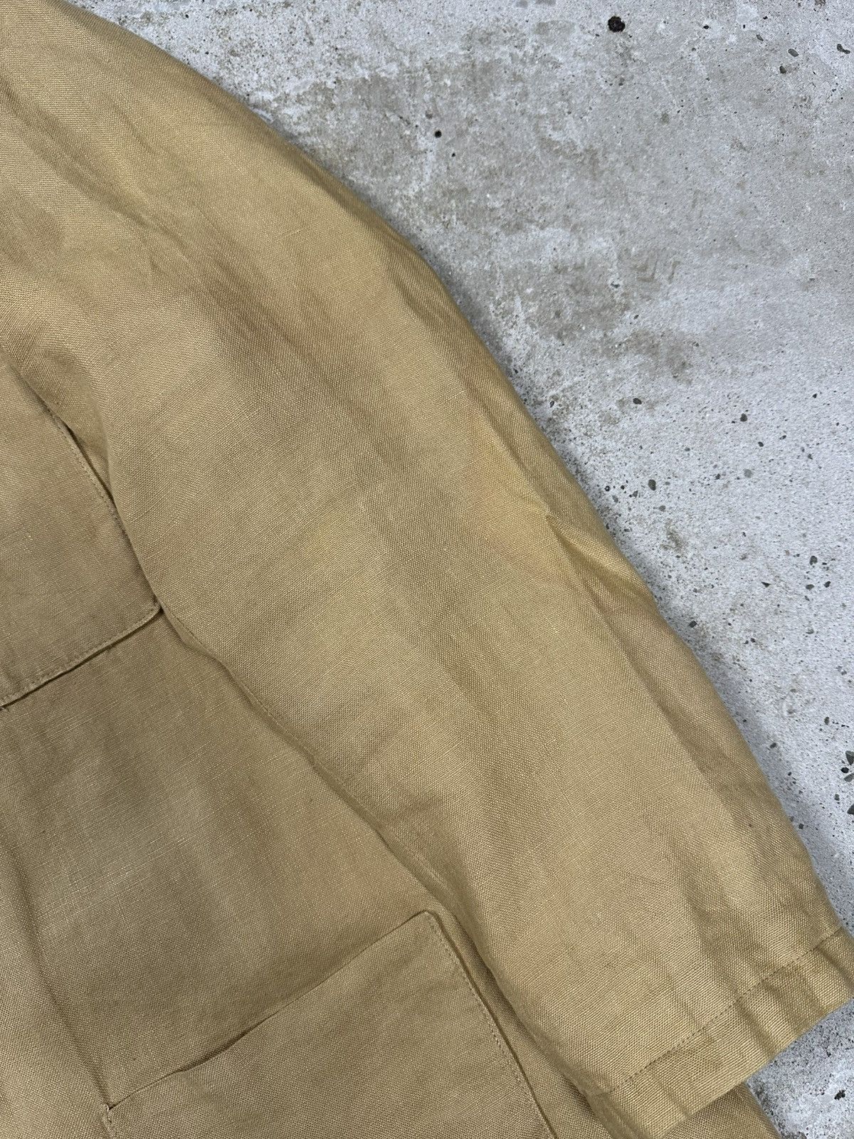 Gant Vintage 90s Gant USA Linen French Chore Coat Jacket Size US XL / EU 56 / 4 - 5 Thumbnail