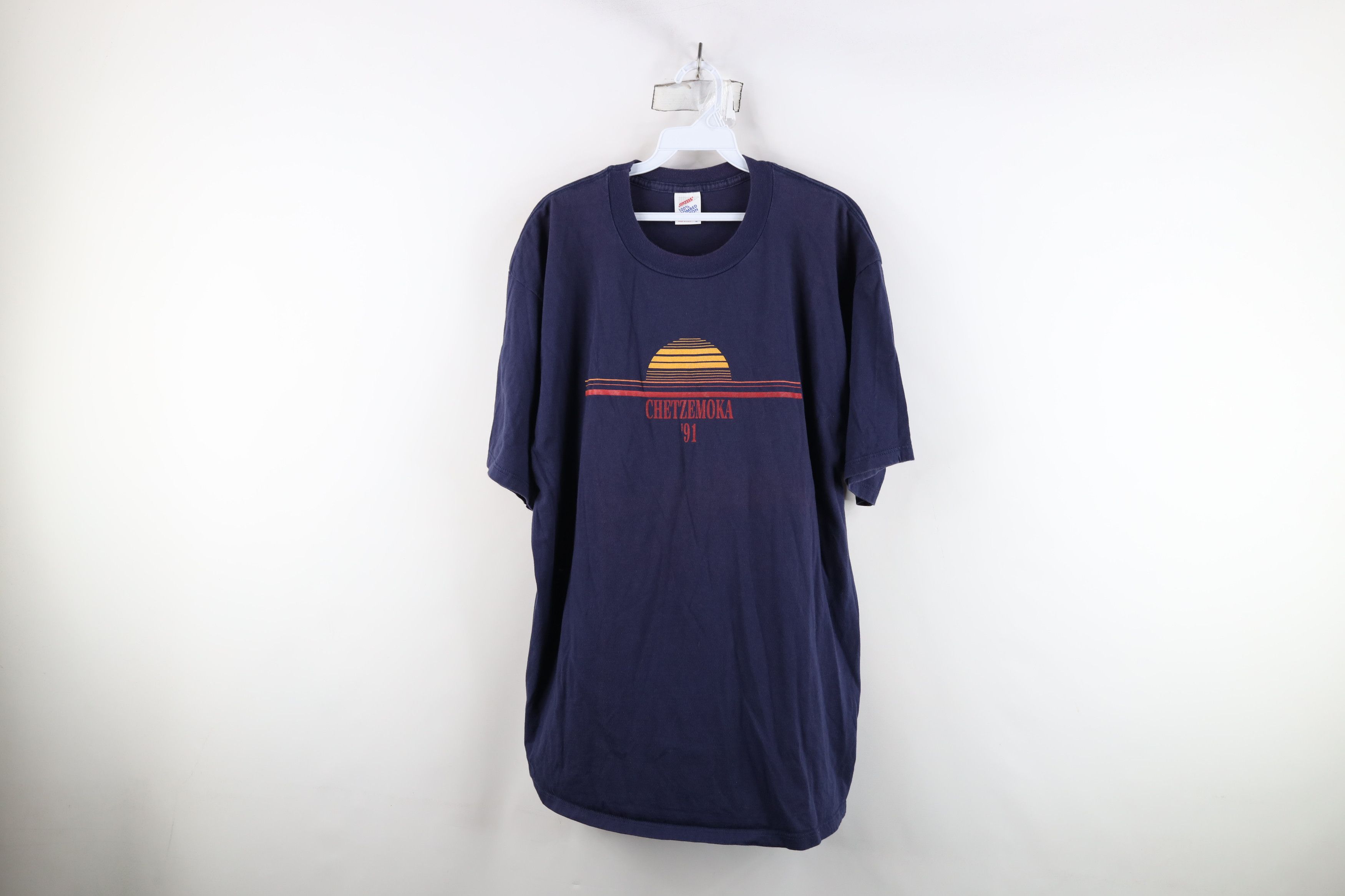 Vintage Vintage 90s Spell Sunset Chetzemoka Short Sleeve T-Shirt USA Size US XL / EU 56 / 4 - 1 Thumbnail