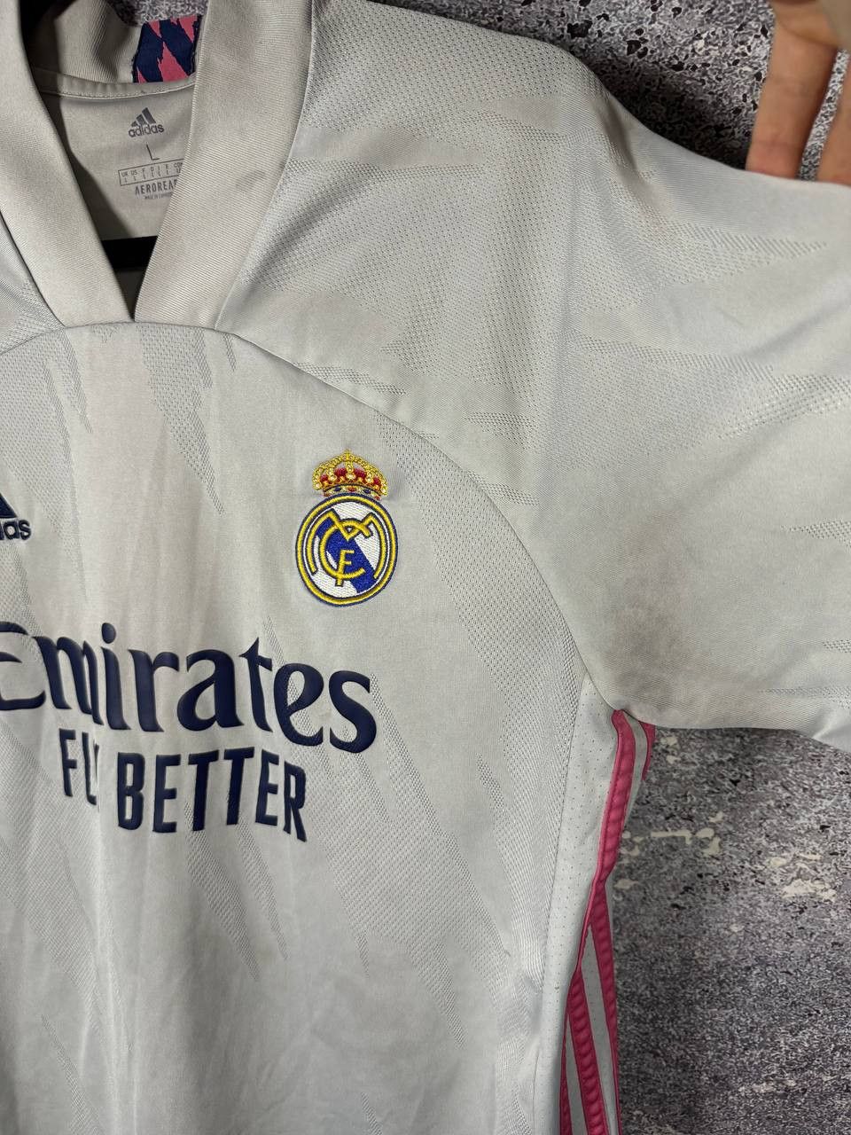 Adidas Vintage Real Madrid 2020/21 Adidas Soccer Jersey L sz Size US L / EU 52-54 / 3 - 14 Thumbnail