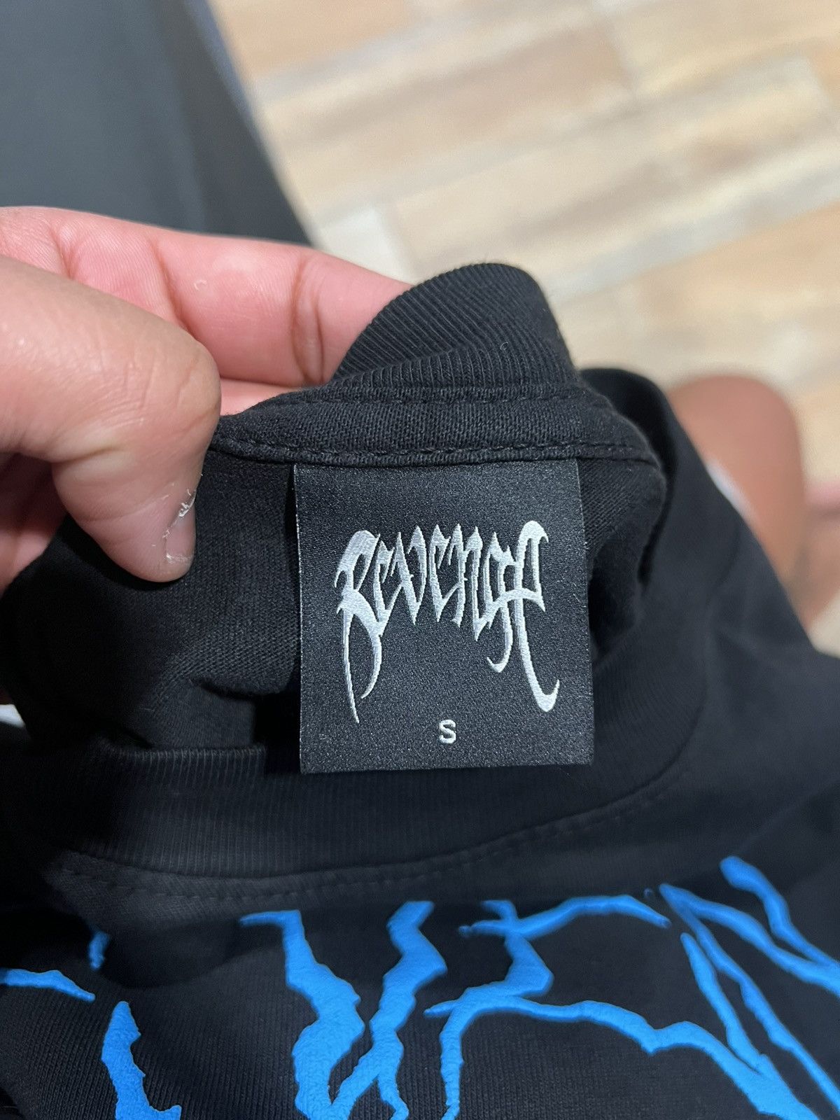 Revenge Revenge Blue Lighting Shirt Size US S / EU 44-46 / 1 - 4 Thumbnail