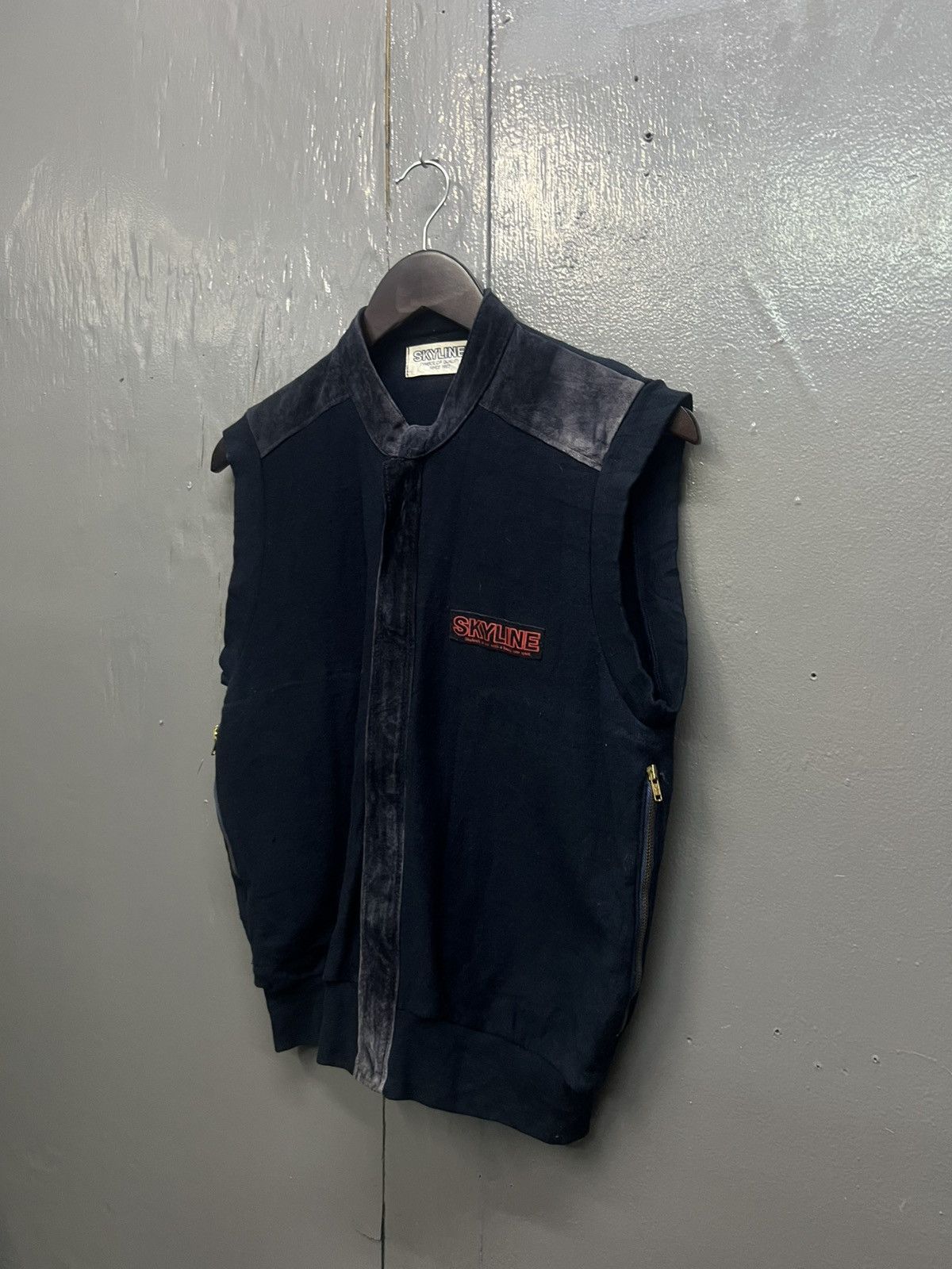 Japanese Brand Skyline Zipper Vest Size US S / EU 44-46 / 1 - 3 Thumbnail