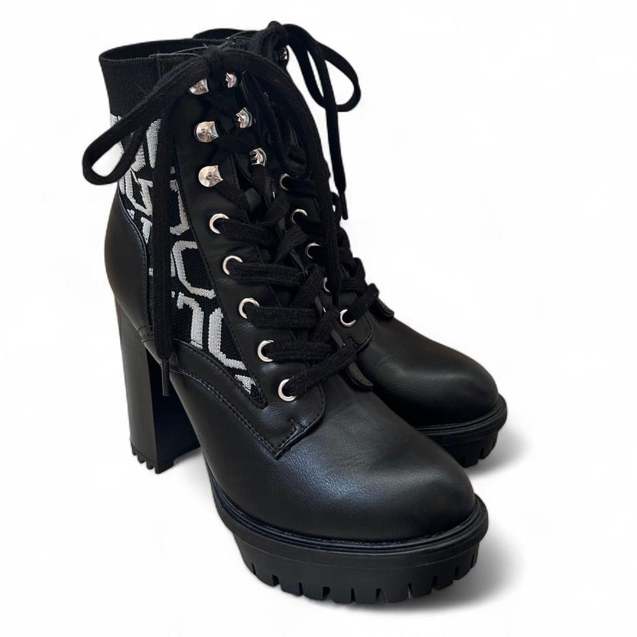 Guess GUESS Grows-R Knit Ankle Boots Size US 5.5 / IT 35.5 - 1 Thumbnail