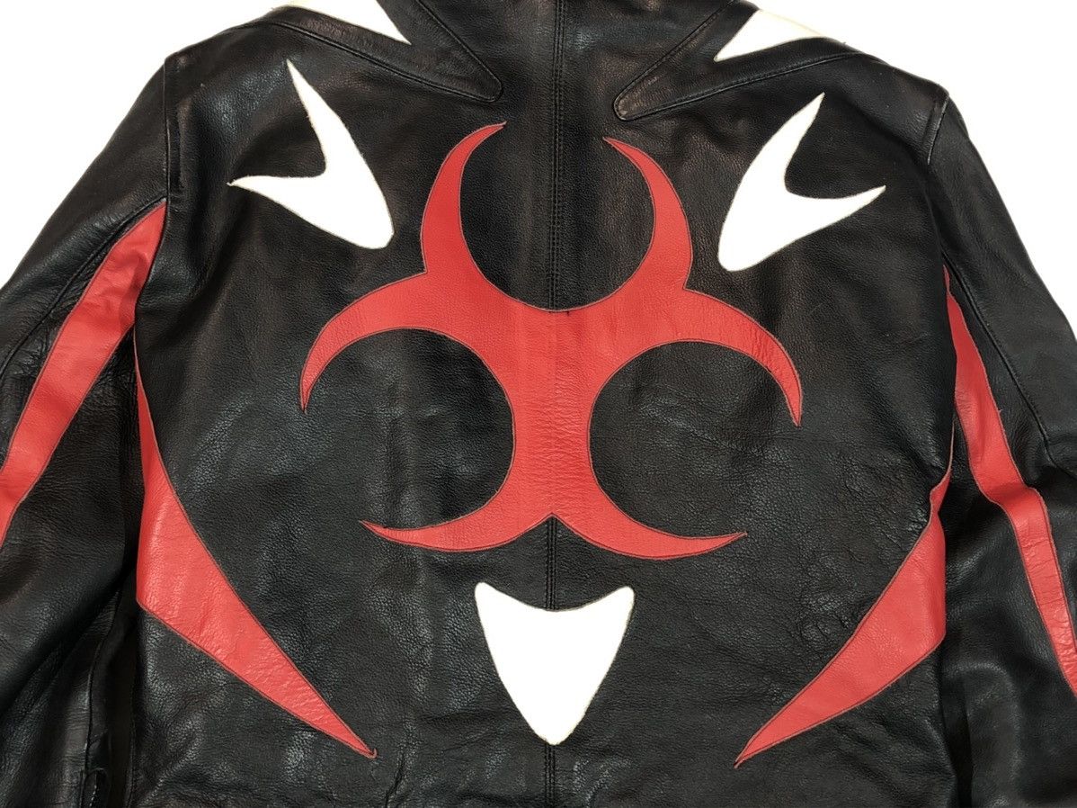 Ferrari × Honda × Yamaha Riossi Motorcycle Leather Jacket Racing Size US L / EU 52-54 / 3 - 16 Thumbnail