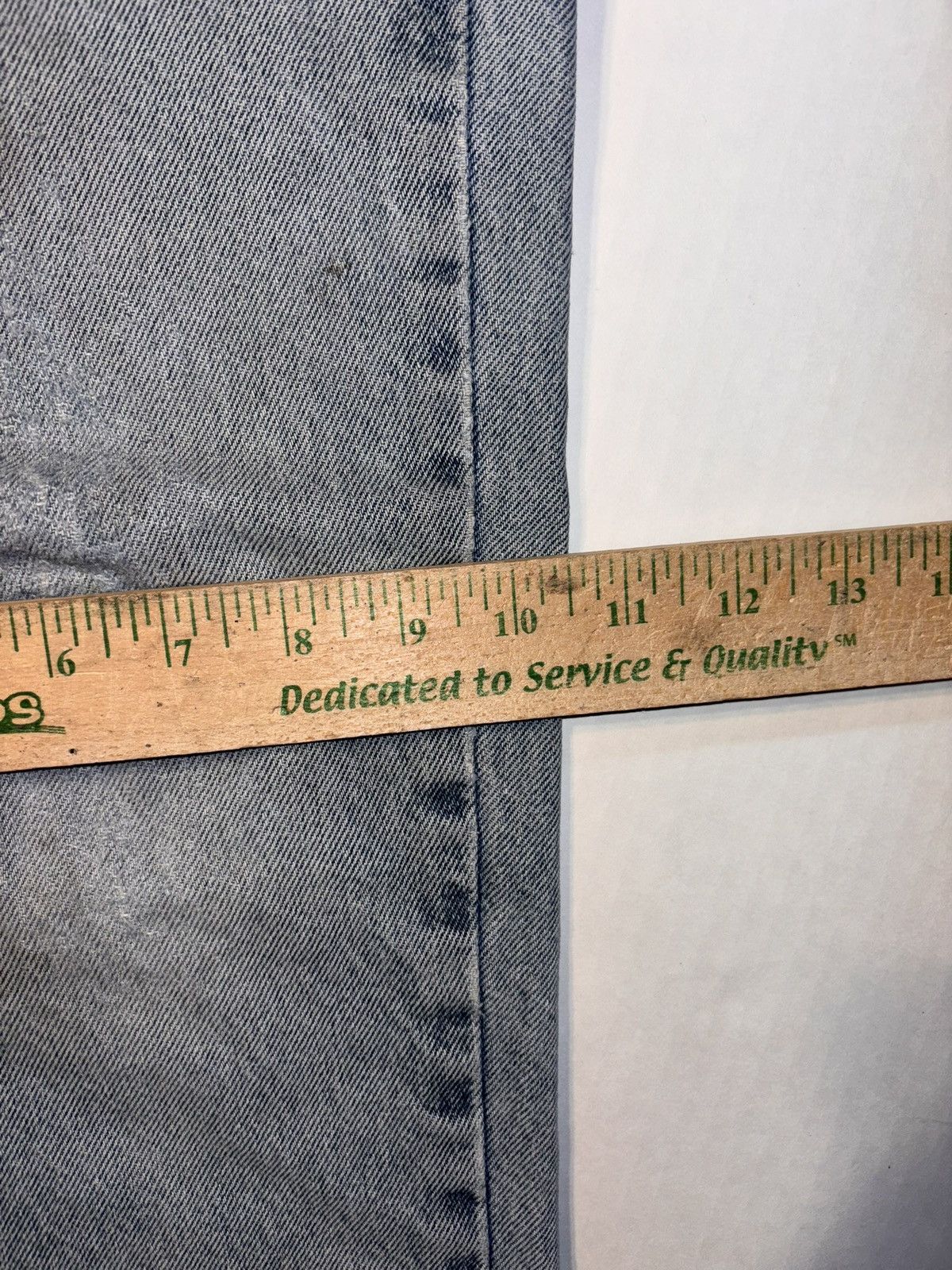 Carhartt Vtg Carhartt B17 Relaxed Fit Light Wash Jeans Workwear 34x30 Size US 34 / EU 50 - 8 Thumbnail