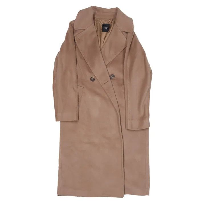 Max Mara Casual Long Brown Coat 0079