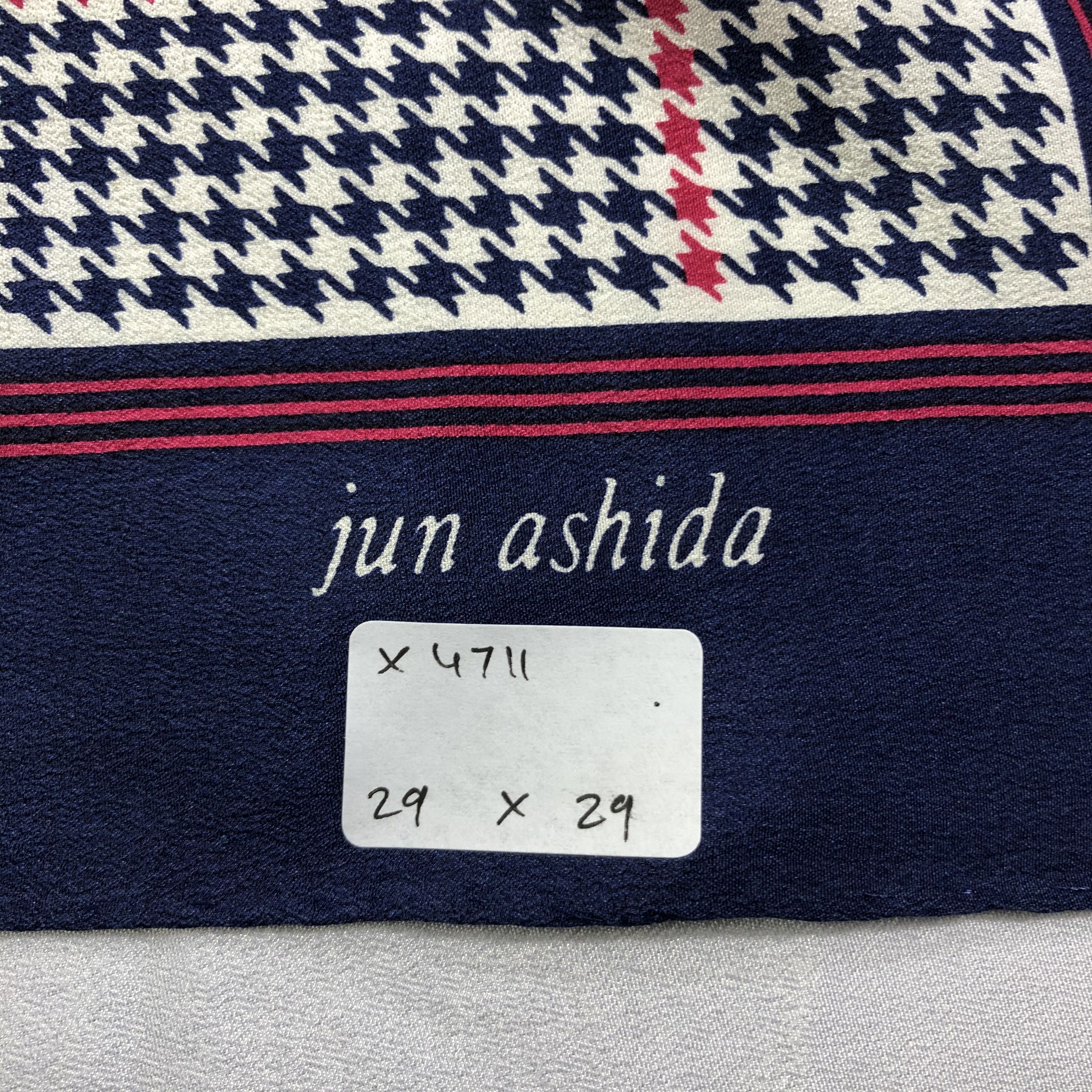 Vintage Vintage Jun Ashida Silk Scarf Size ONE SIZE - 5 Thumbnail