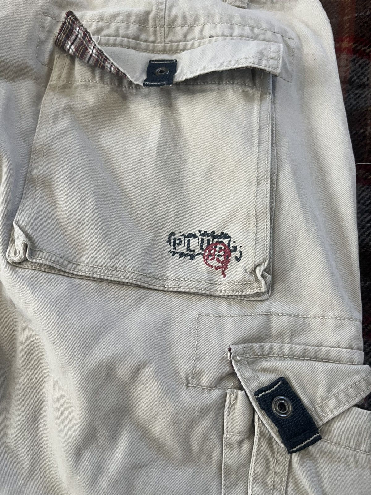 JNCO Vintage 90’s Super Baggy Wide Leg PLUGG Cargo Jeans Pants Size US 36 / EU 52 - 12 Thumbnail