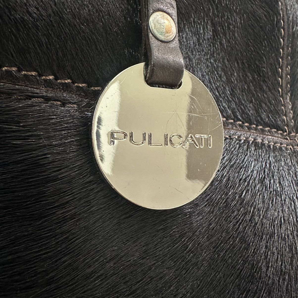 Other Pulicati Italian Designer Black Cow Hide Large Leather Purse Size ONE SIZE - 2 Thumbnail
