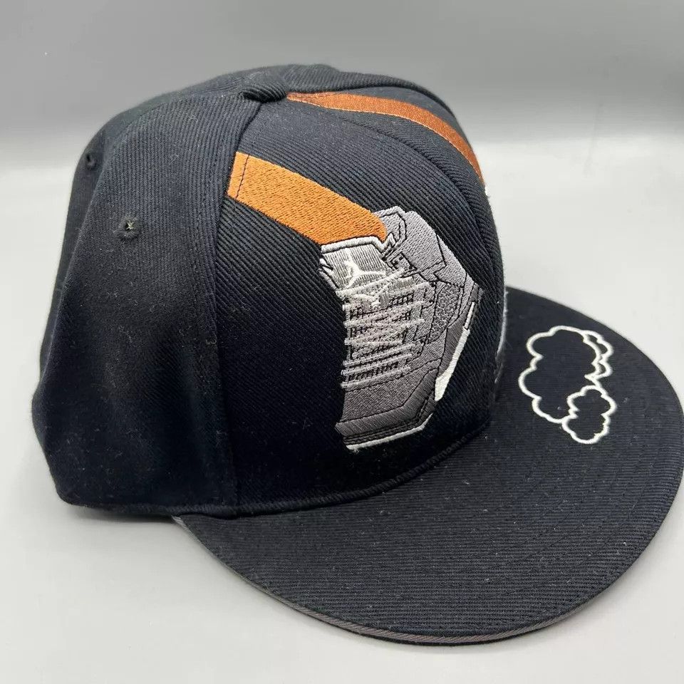 Jordan Brand Air Jordan AJ Retro 8 Hat Men 7 3/8 Embroidered Logo Fitted Size ONE SIZE - 3 Thumbnail
