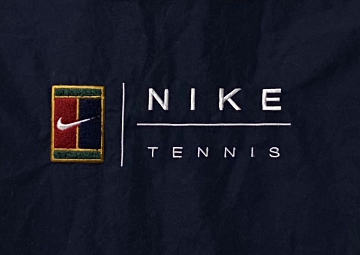 Nike Vintage 90s NIKE Challenge Court Andre Agassi Tennis Player Size L / US 10 / IT 46 - 4 Thumbnail