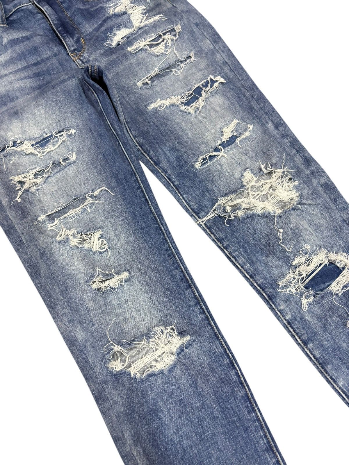 American Eagle Outfitters × American Rag American Eagle Ripped Jeans Size US 28 / EU 44 - 3 Thumbnail